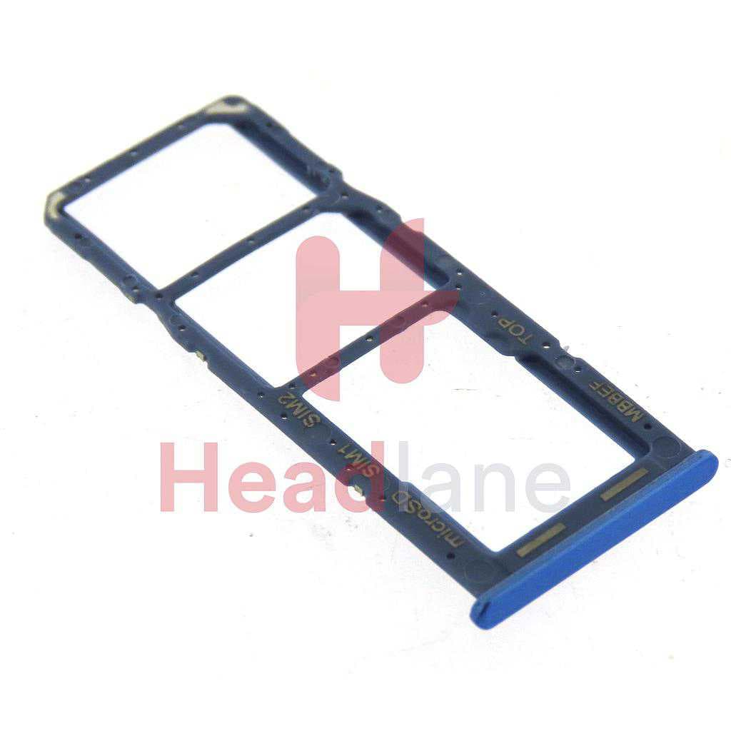 Samsung SM-M225 Galaxy M22 SIM Card Tray - Blue (Dual SIM) - GH98-46850C - Samsung Replacement Part