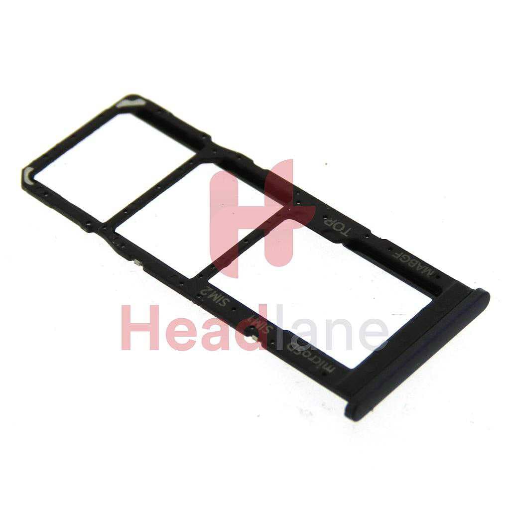 Samsung SM-M127 Galaxy M12 SIM / Memory Card Tray (Dual SIM) - Black - GH98-46321A - Samsung Replacement Part