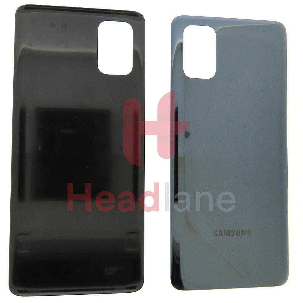 Samsung SM-M515 Galaxy M51 Back / Battery Cover - Black - GH98-46142A