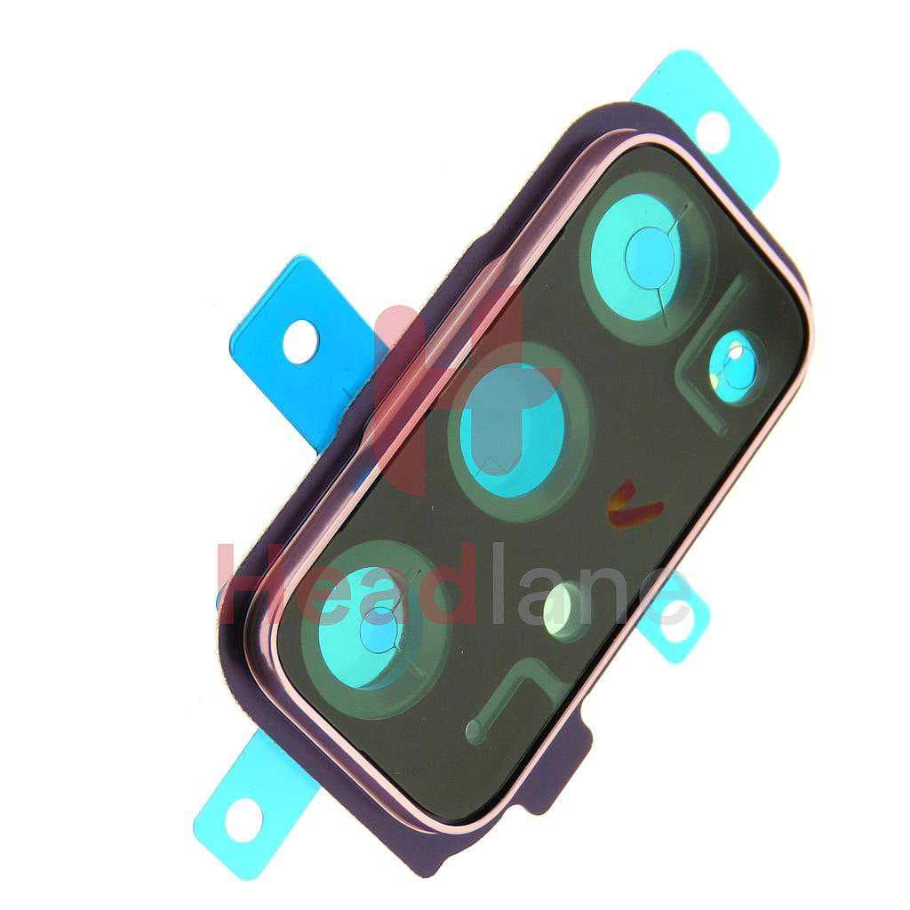 Samsung SM-G780 G781 Galaxy S20 FE 4G/5G Camera Frame / Decoration - Cloud Lavender - GH98-46057C - Samsung Replacement Part