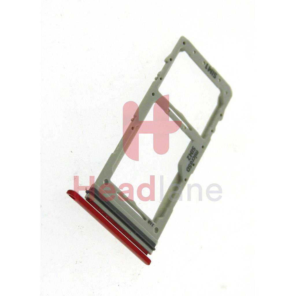 Samsung SM-N770 Galaxy Note 10 Lite SIM / Memory Card Tray (Dual SIM) - Red - GH98-45189C - Samsung Replacement Part