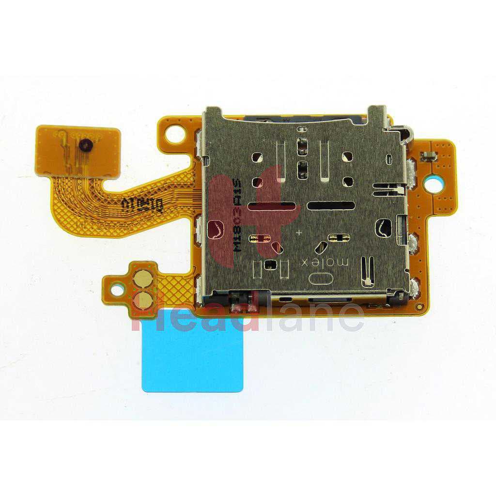 Samsung SM-T970 SM-T976 Galaxy Tab S7+ 12.4" SIM Card / MicroSD Reader Flex - GH96-13657A - Samsung Replacement Part
