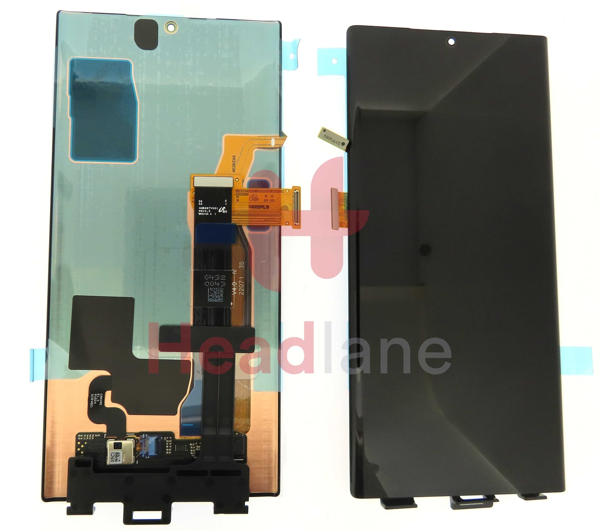 Samsung SM-N986 N985 Galaxy Note 20 Ultra 5G /4G LCD Display / Screen + Touch (No Frame) - GH96-13555A - Samsung Replacement Part