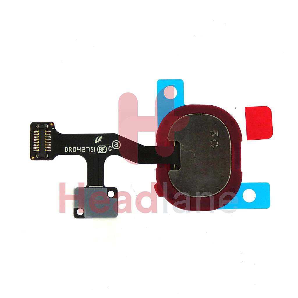 Samsung SM-M315 Galaxy M31 Fingerprint Reader / Sensor - Red - GH96-13405C - Samsung Replacement Part
