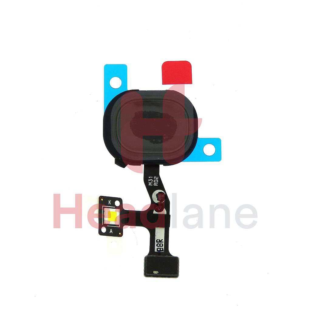 Samsung SM-M315 Galaxy M31 Fingerprint Reader / Sensor - Black - GH96-13405B - Samsung Replacement Part