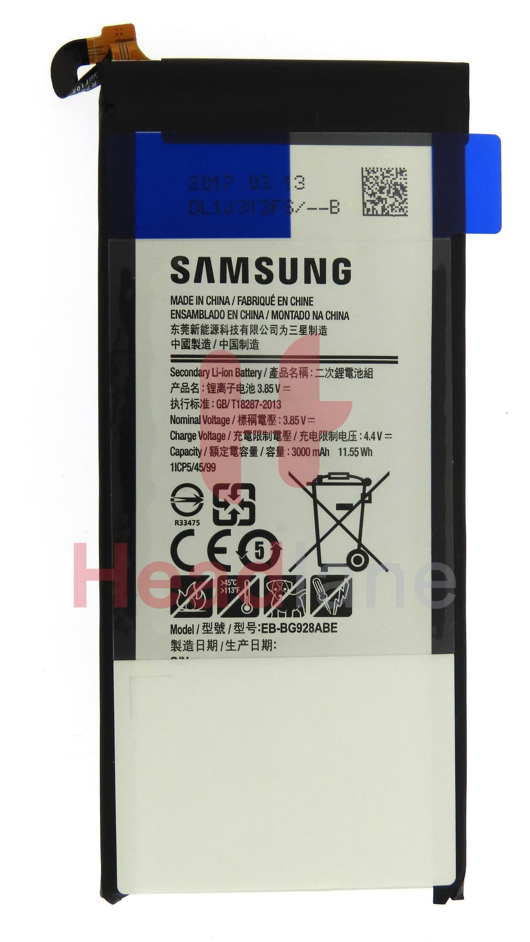 Samsung SM-G928F Galaxy S6 Edge+ 3000mAh Battery (No Box / Service Pack) - GH43-04526B-NB - Samsung Replacement Part