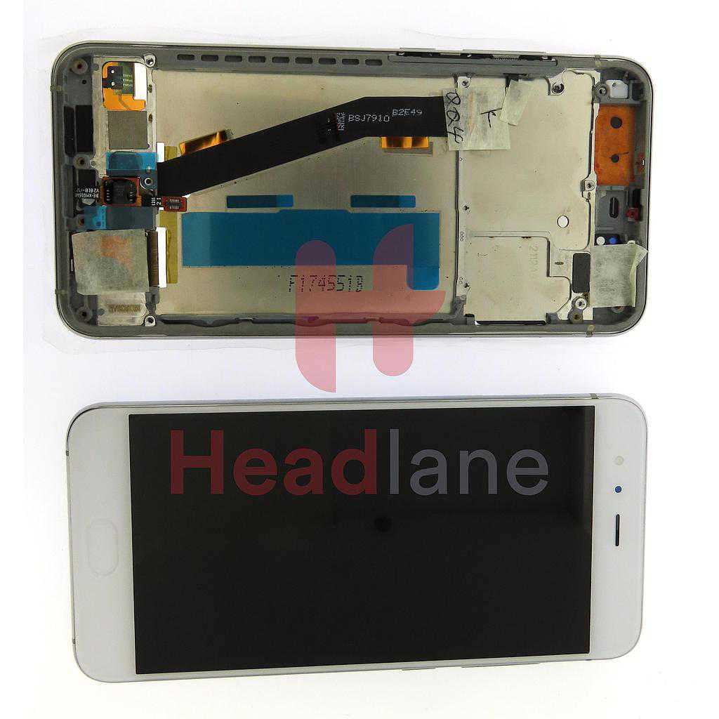 Xiaomi Mi 6 LCD Display / Screen + Touch - White - 560410001033 - Xiaomi Replacement Part