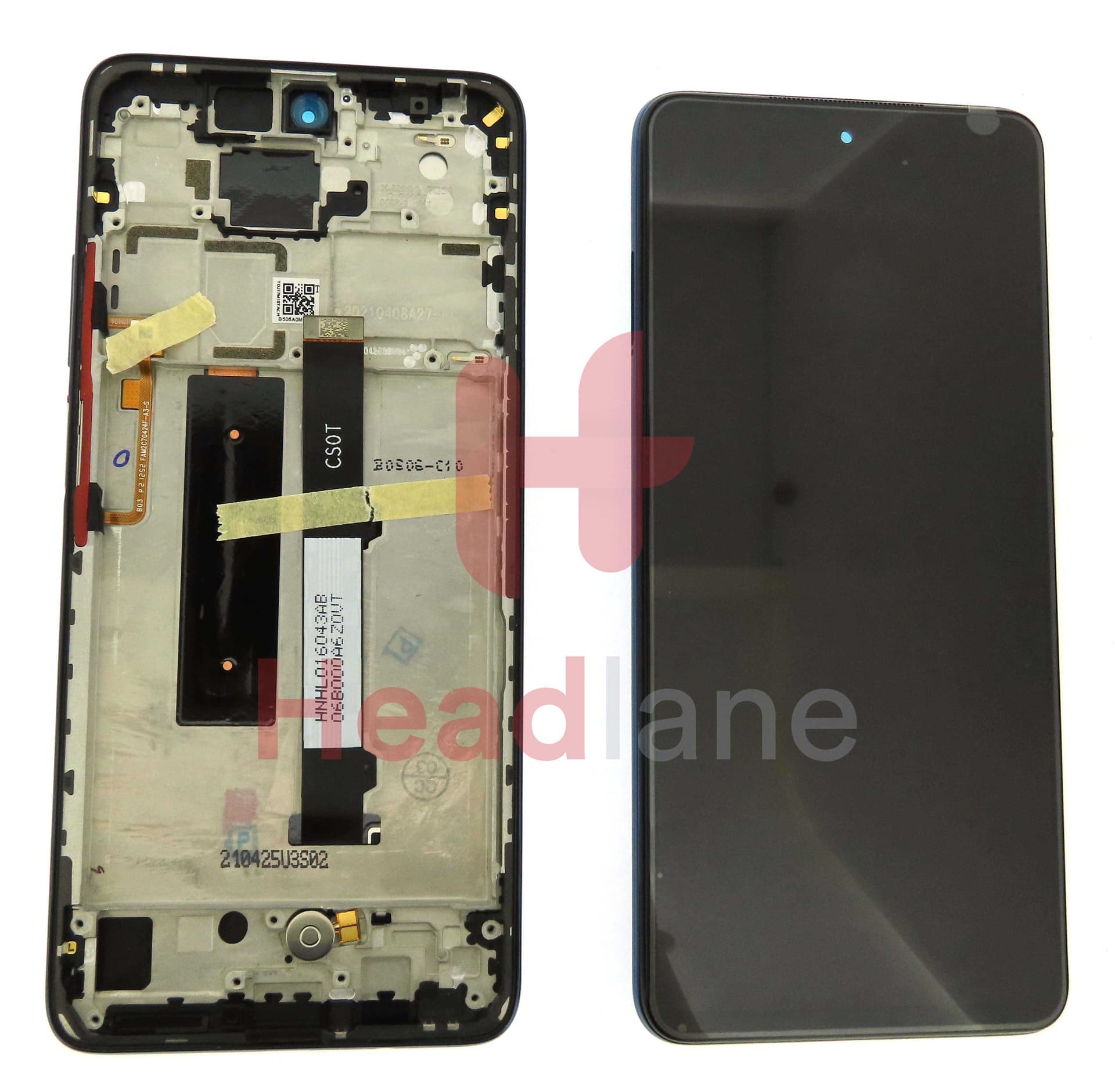Xiaomi Mi 10T Lite 5G LCD Display / Screen + Touch - Black - 5600040J1700 - Xiaomi Replacement Part