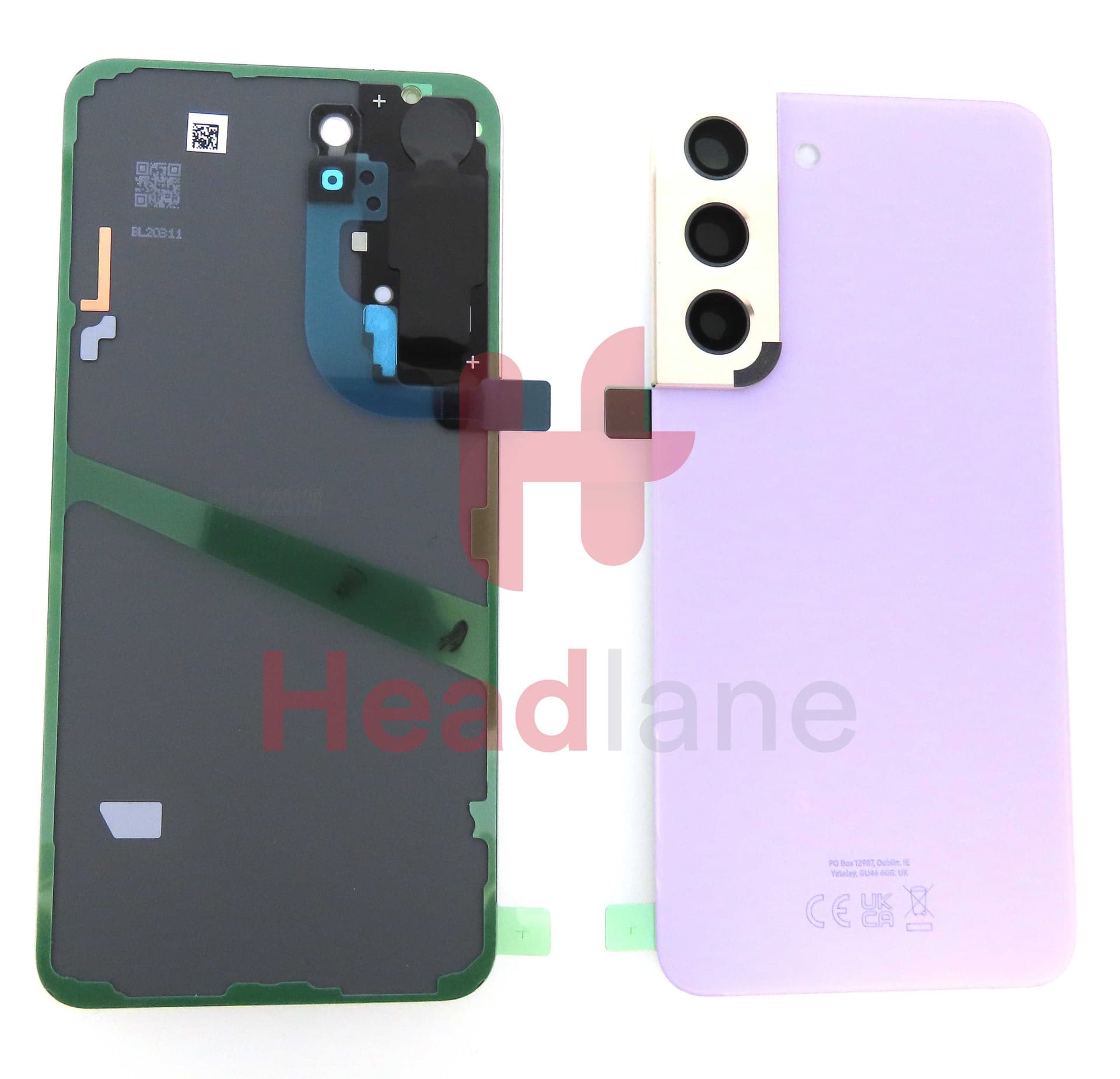 Samsung SM-S901 Galaxy S22 Back / Battery Cover - Violet - GH82-27434G - Samsung Replacement Part