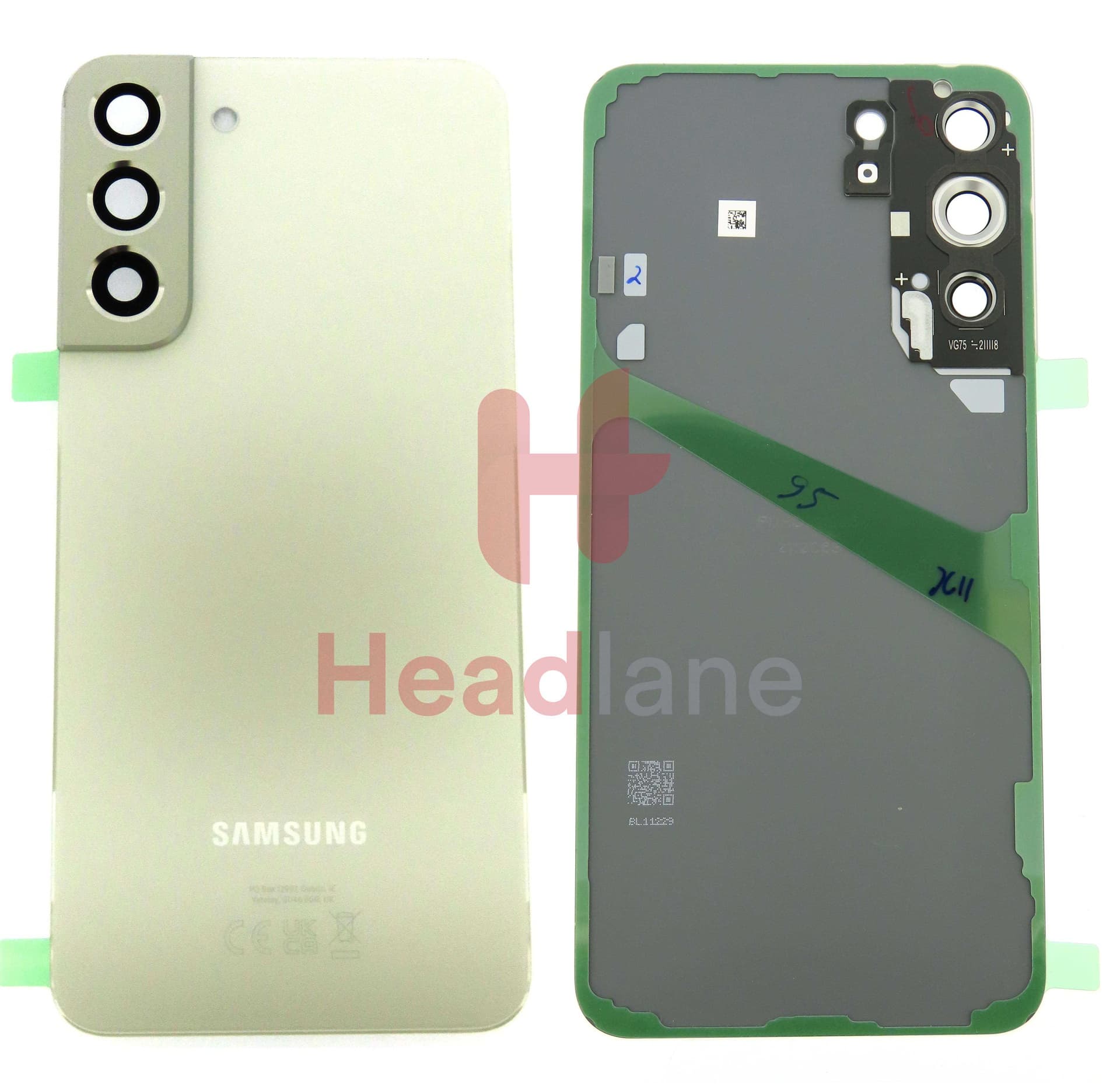 Samsung SM-S906 Galaxy S22+ / Plus Back / Battery Cover - Phantom White - GH82-27444B - Samsung Replacement Part