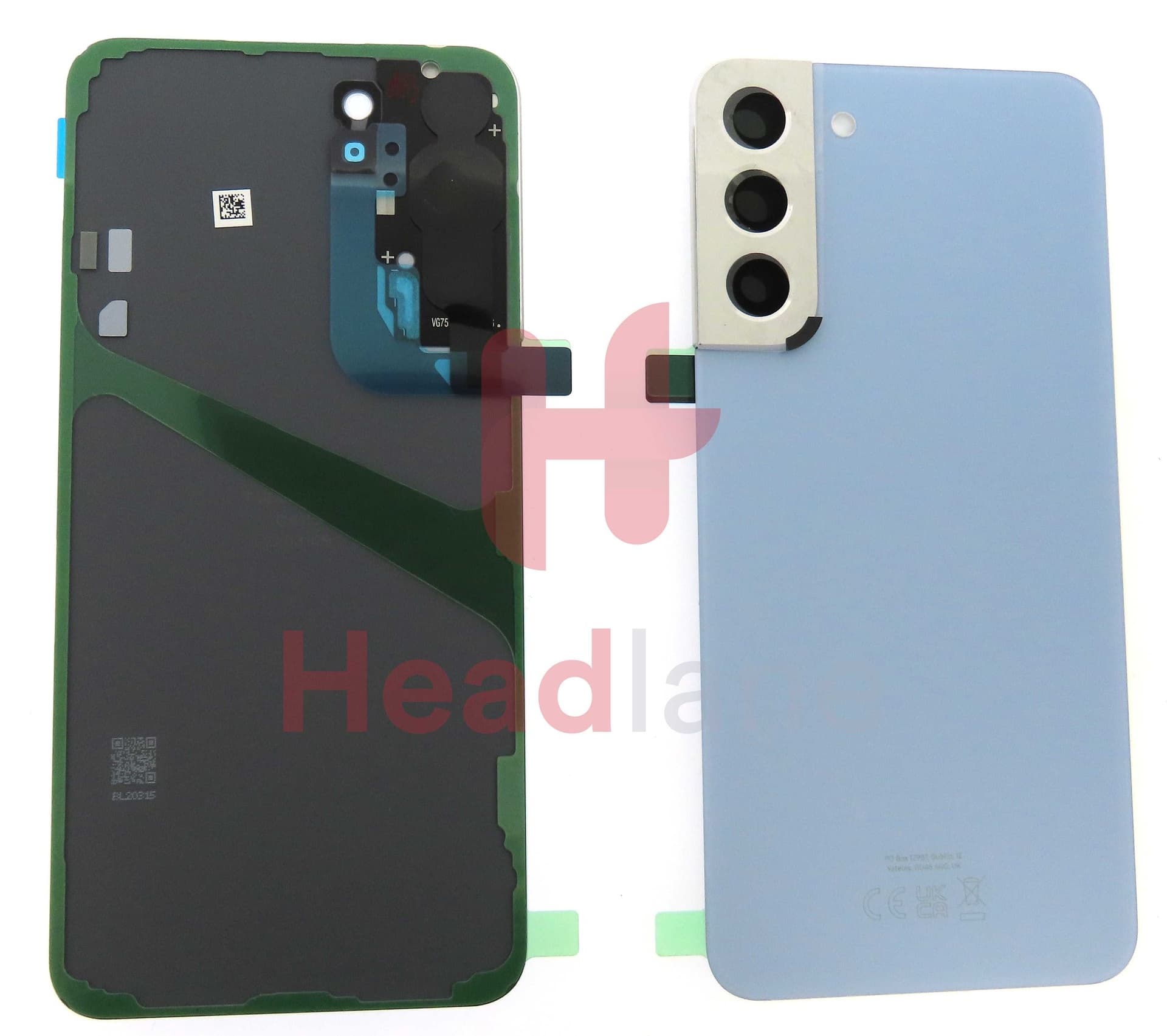 Samsung SM-S906 Galaxy S22+ / Plus Back / Battery Cover - Sky Blue - GH82-27444H - Samsung Replacement Part