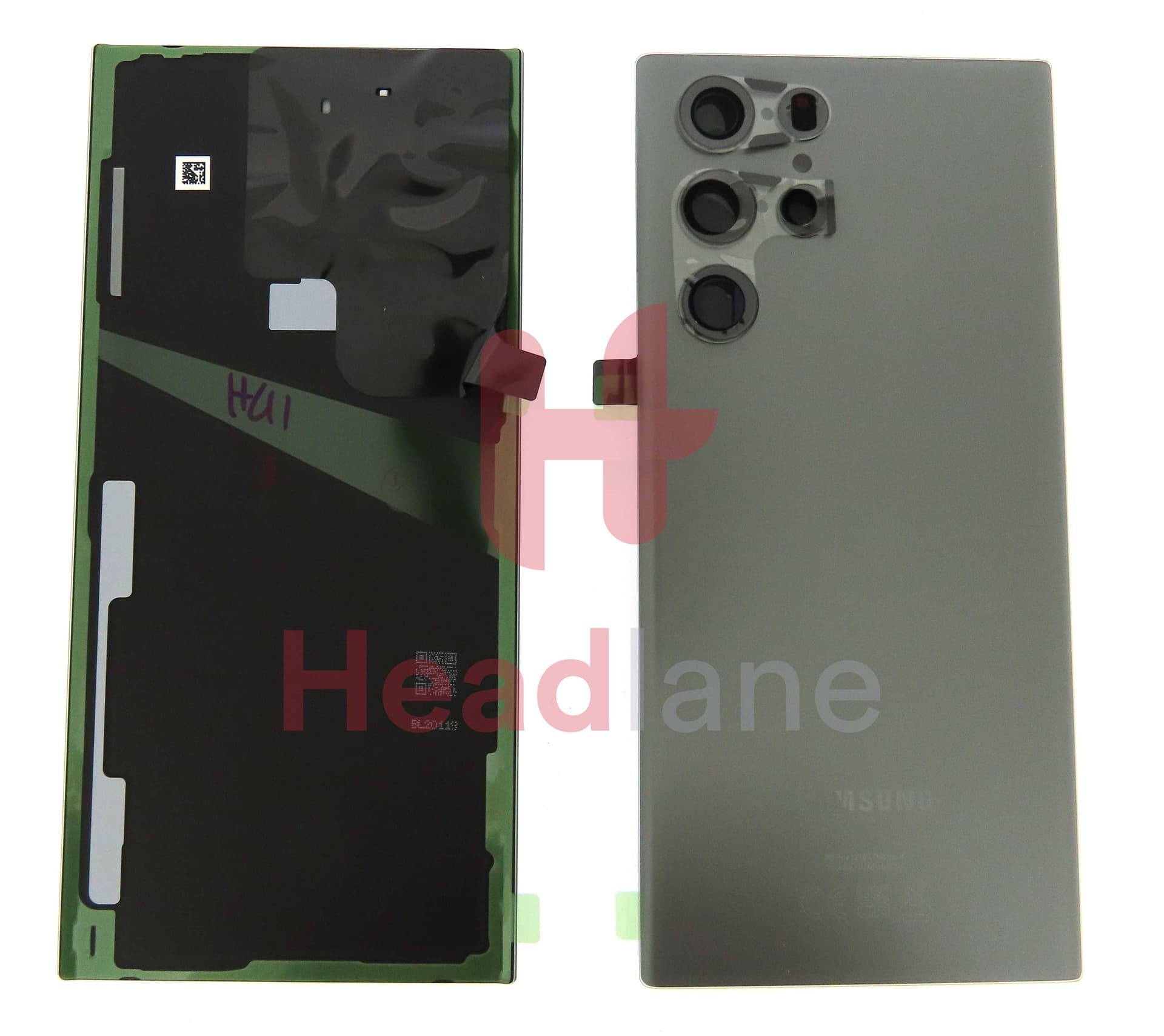 Samsung SM-S908 Galaxy S22 Ultra Back / Battery Cover - Graphite - GH82-27457E - Samsung Replacement Part