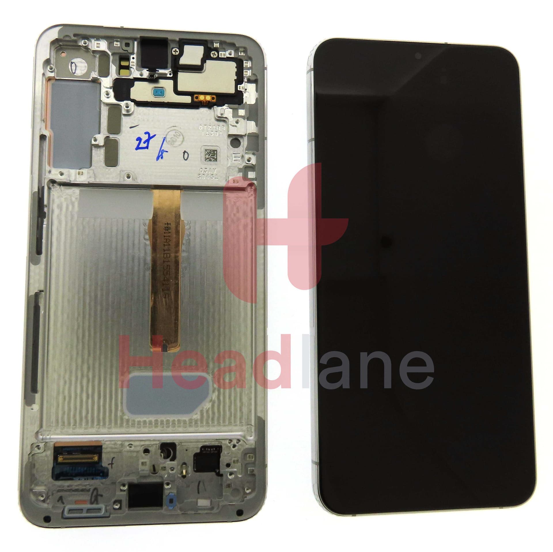 Samsung SM-S906 Galaxy S22+ / Plus LCD Display / Screen + Touch - Phantom White - GH82-27500B - Samsung Replacement Part