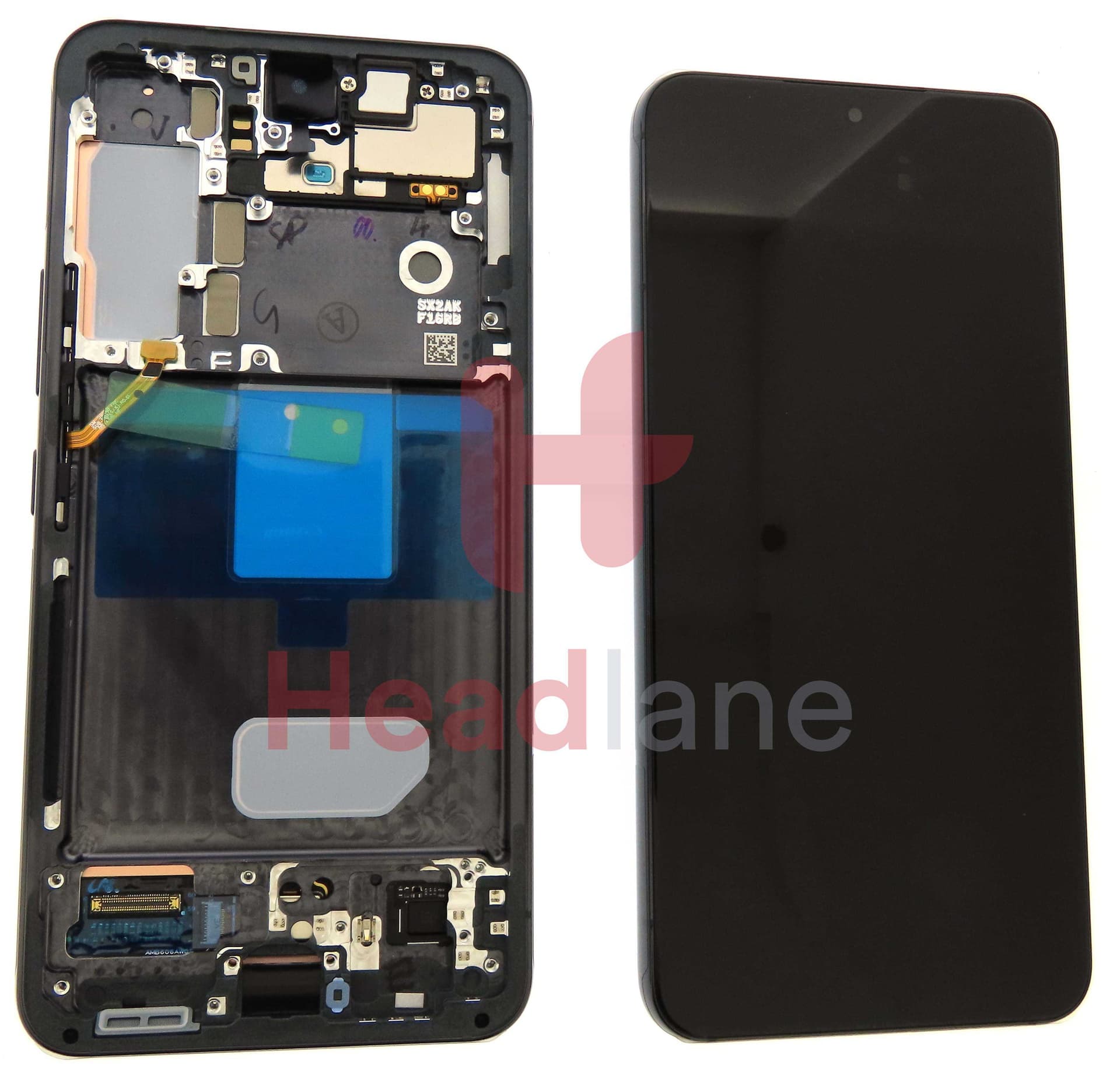 Samsung SM-S901 Galaxy S22 LCD Display / Screen + Touch - Phantom Black - GH82-27520A - Samsung Replacement Part