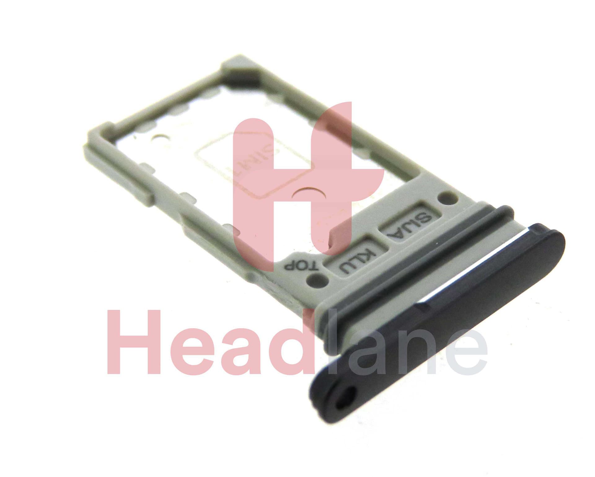 Samsung SM-S901 S906 Galaxy S22 / S22+ / Plus SIM Card Tray (Dual SIM) - Phantom Black - GH98-47086A - Samsung Replacement Part