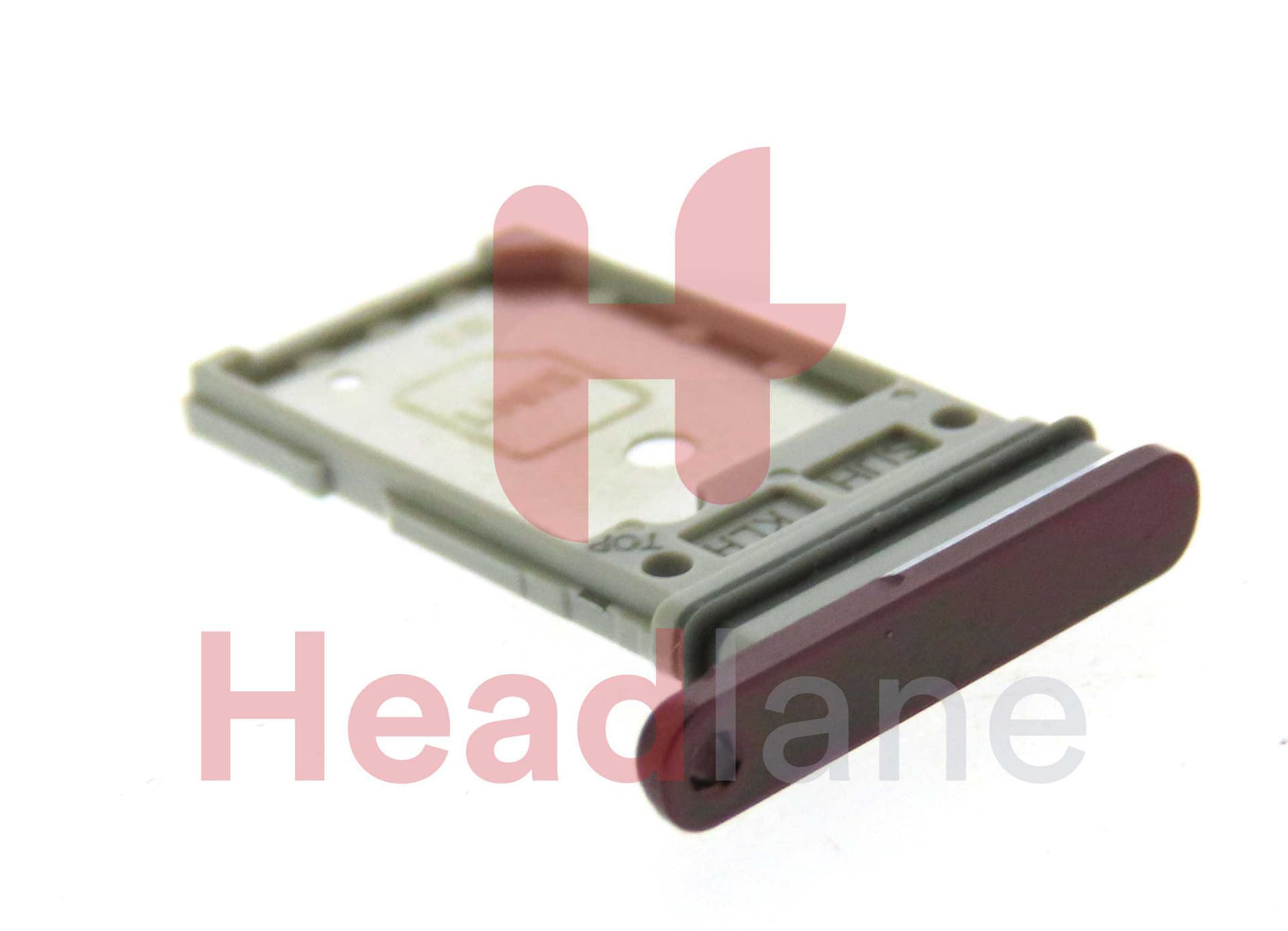 Samsung SM-S908 Galaxy S22 Ultra SIM Card Tray (Dual SIM) - Burgundy - GH98-47138B - Samsung Replacement Part