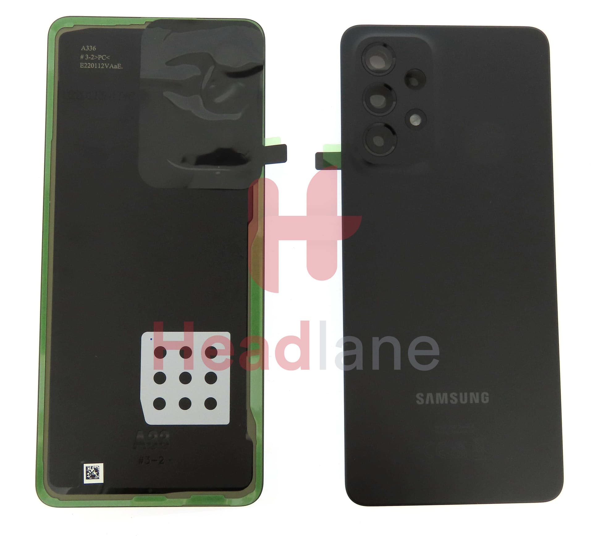 Samsung SM-A336 Galaxy A33 5G Back / Battery Cover - Black - GH82-28042A - Samsung Replacement Part