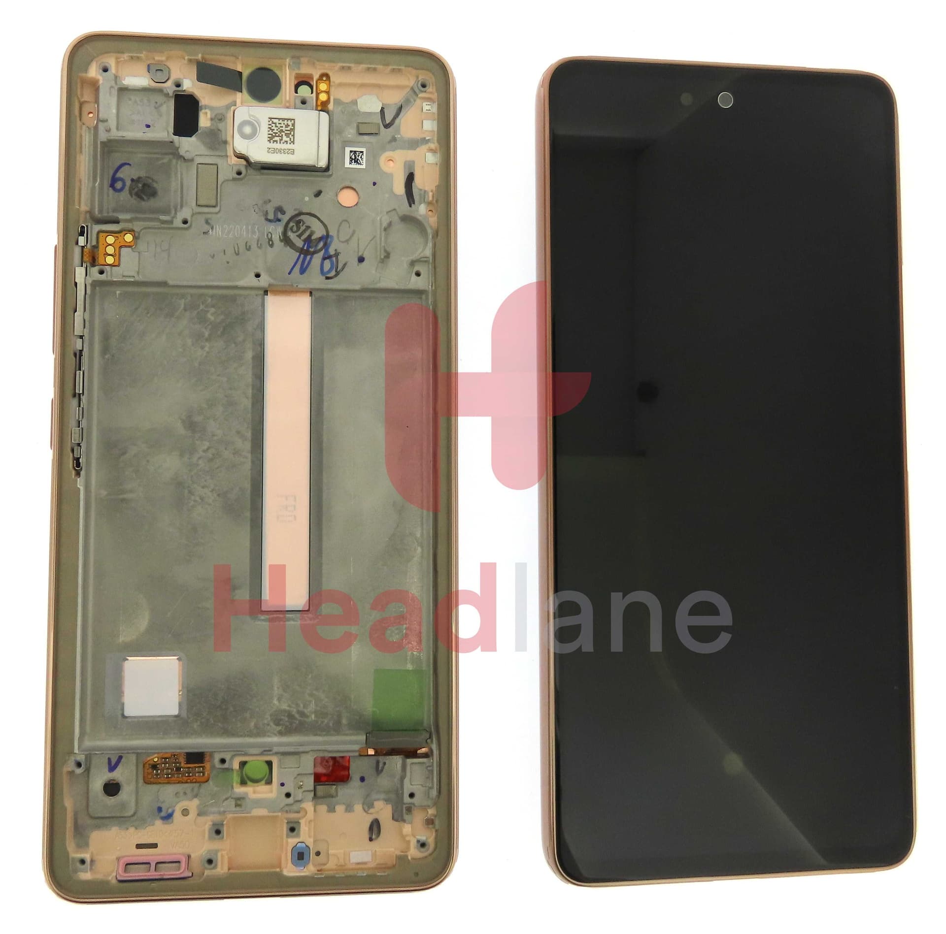 Samsung SM-A536 Galaxy A53 5G LCD Display / Screen + Touch - Peach - GH82-28025D - Samsung Replacement Part