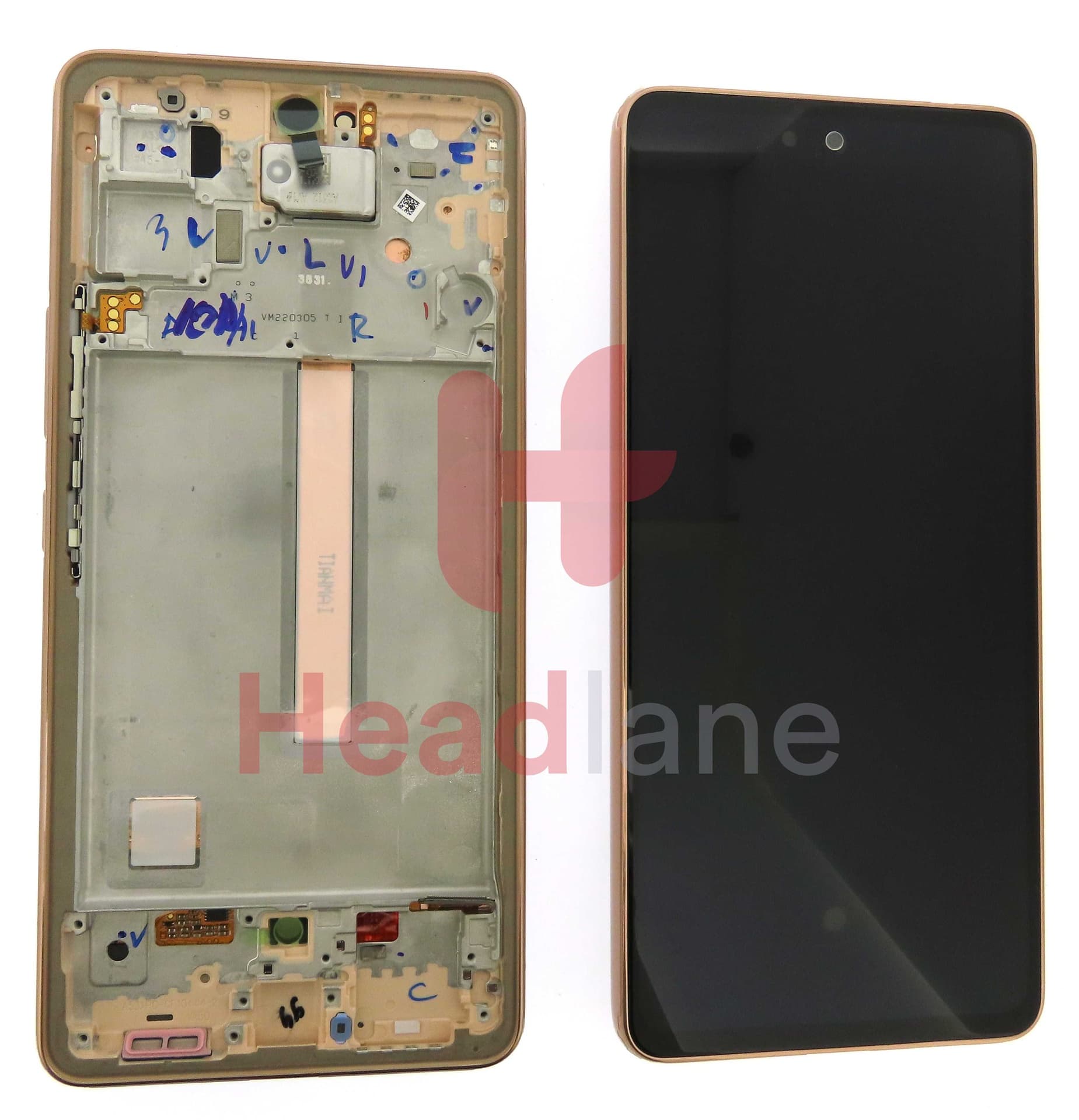 Samsung SM-A536 Galaxy A53 5G LCD Display / Screen + Touch - Peach - GH82-28024D - Samsung Replacement Part