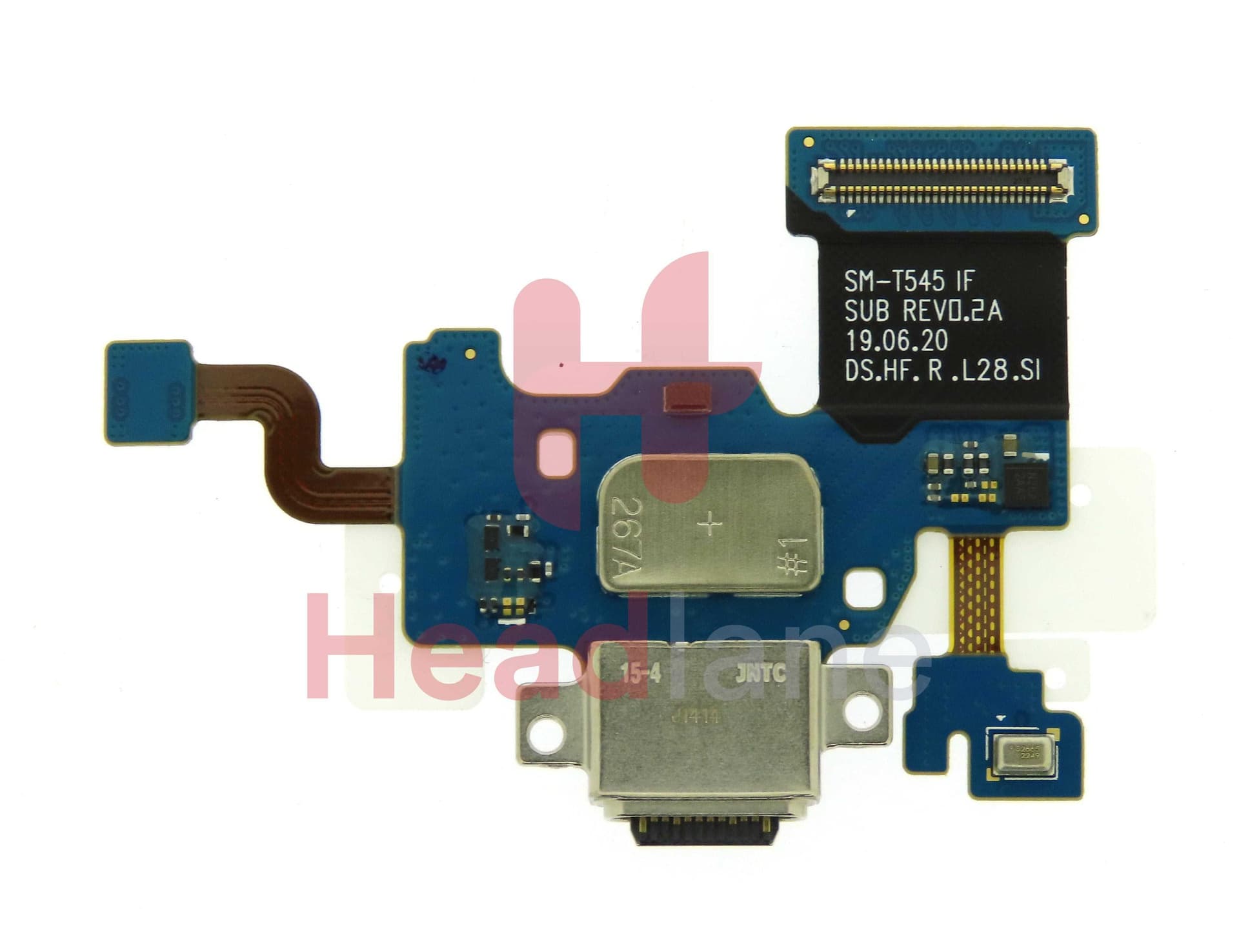 Samsung SM-T545 SM-T540 Galaxy Tab Active Pro (Wifi/LTE) Charging Port Flex - GH96-12803A - Samsung Replacement Part