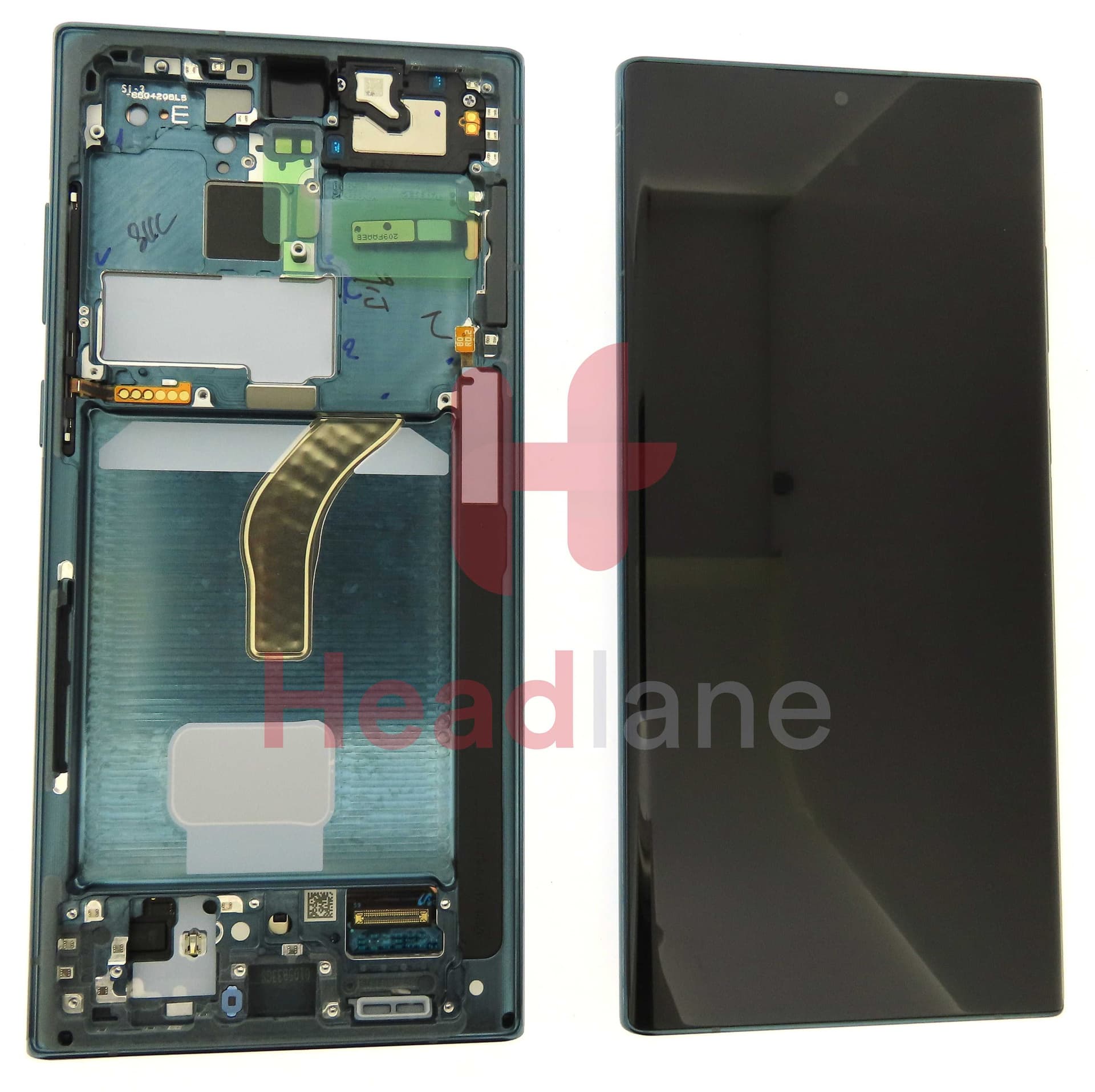Samsung SM-S908 Galaxy S22 Ultra LCD Display / Screen + Touch - Green - GH82-27489D