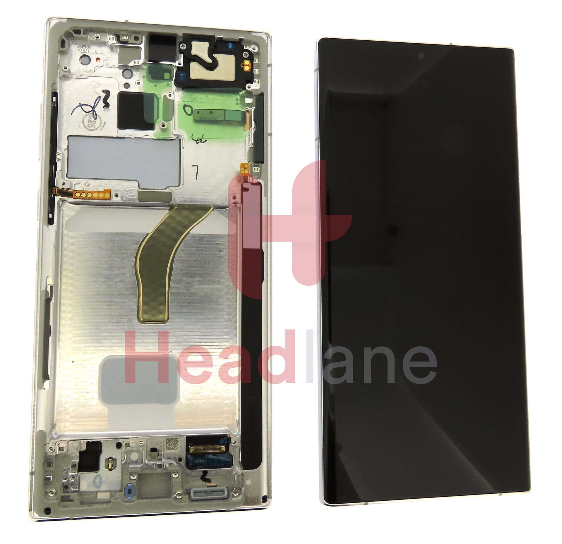 Samsung SM-S908 Galaxy S22 Ultra LCD Display / Screen + Touch - Phantom White - GH82-27489C