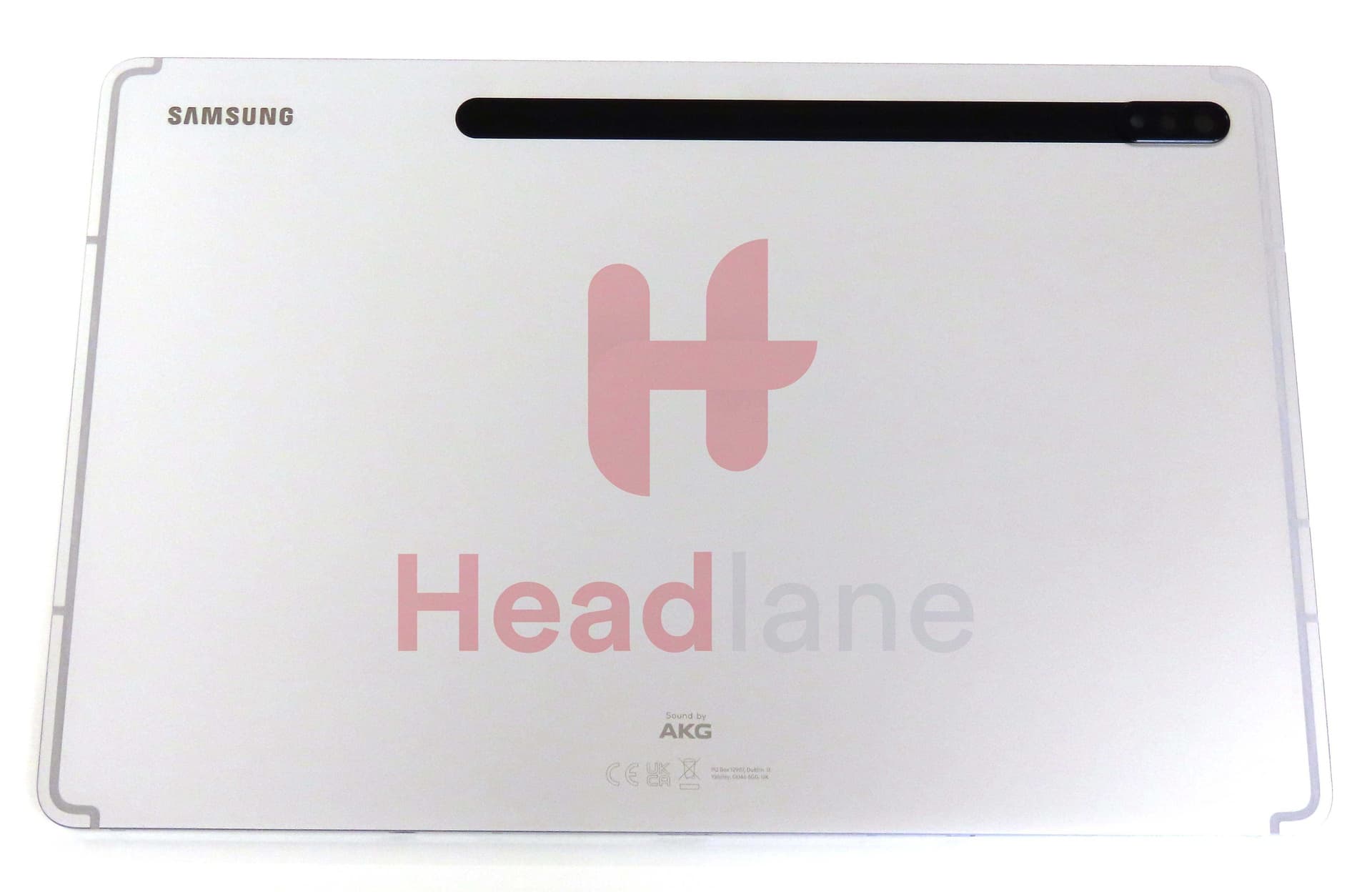 Samsung SM-X800 X806 Galaxy Tab S8+ / 5G Back / Battery Cover - Silver - GH82-27815C - Samsung Replacement Part