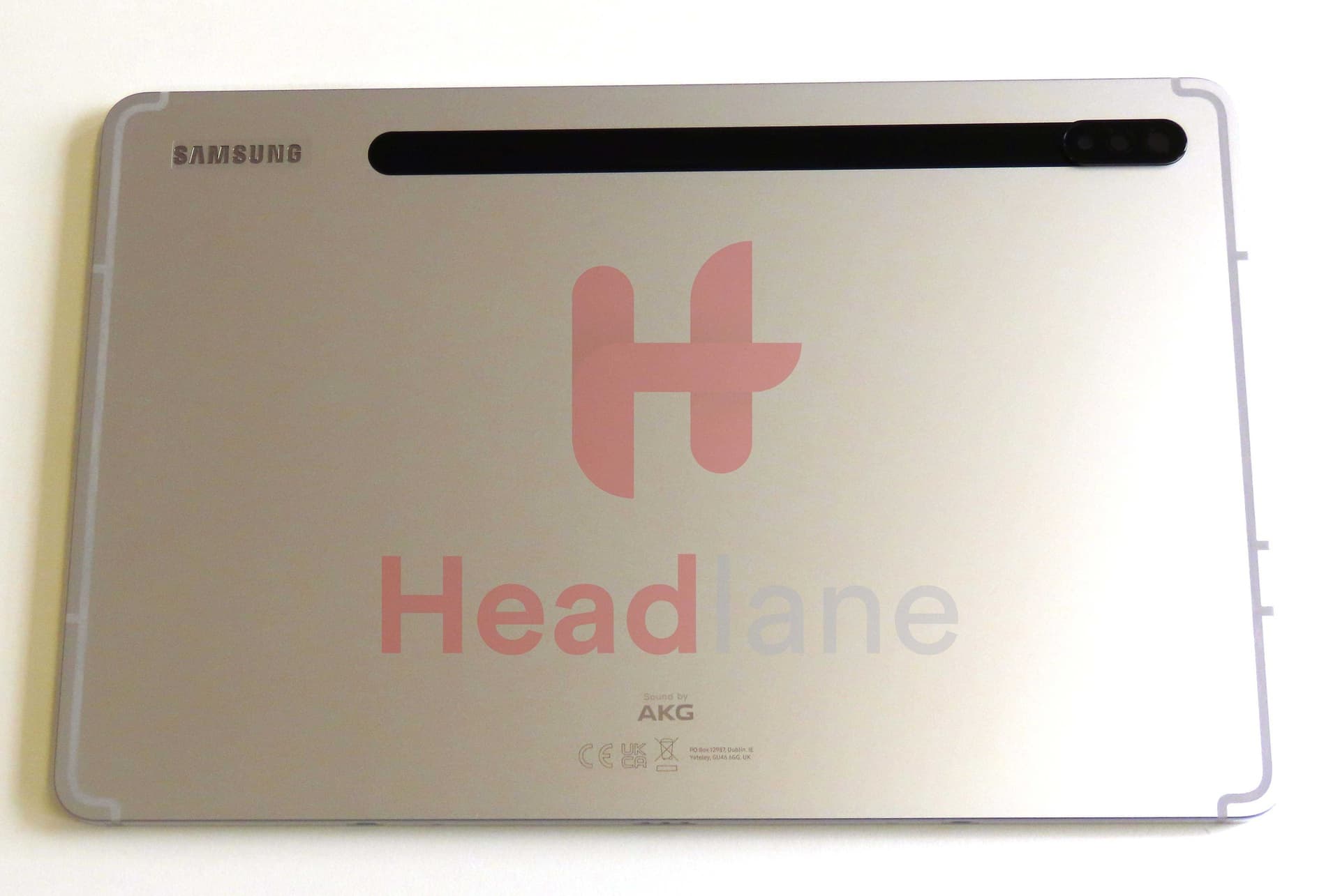 Samsung SM-X700 Galaxy Tab S8 11" Back / Battery Cover - Silver - GH82-27818D - Samsung Replacement Part