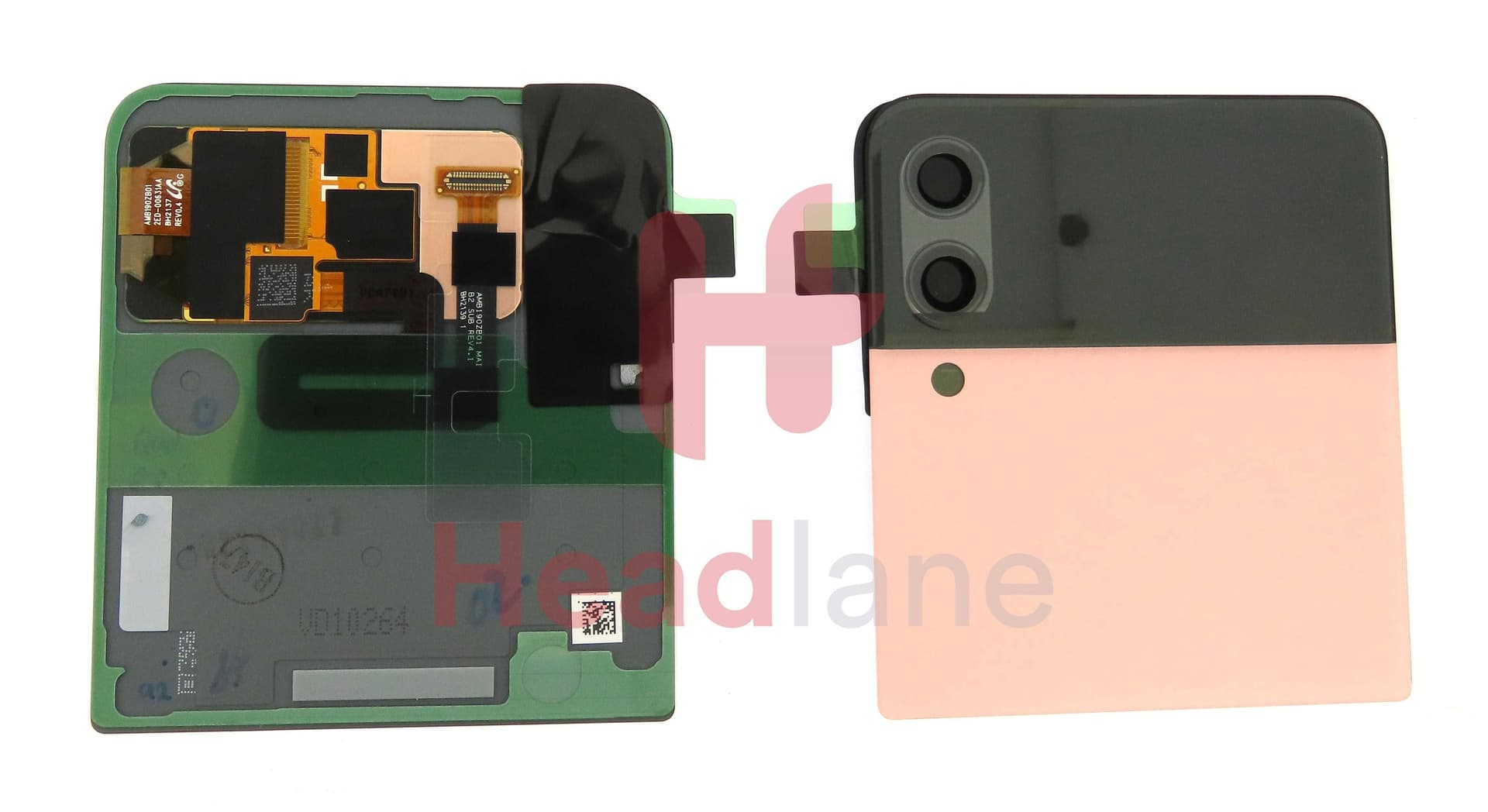 Samsung SM-F711 Galaxy Z Flip3 5G Outer LCD Display / Screen - Bespoke Pink - GH97-27031C - Samsung Replacement Part