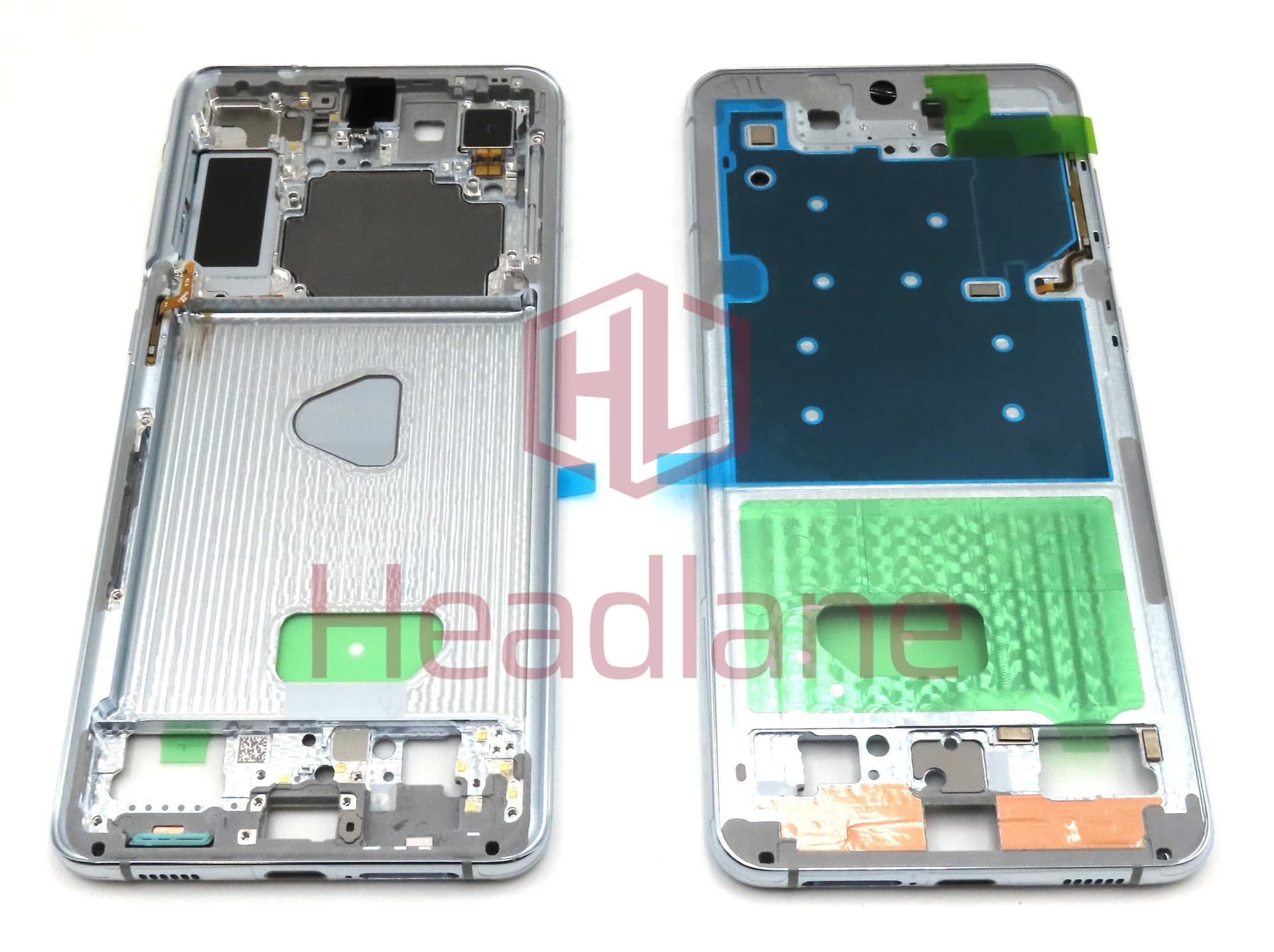 Samsung SM-G996 Galaxy S21+ 5G Front Cover / Display Frame - Phantom Silver - GH96-14192C - Samsung Replacement Part