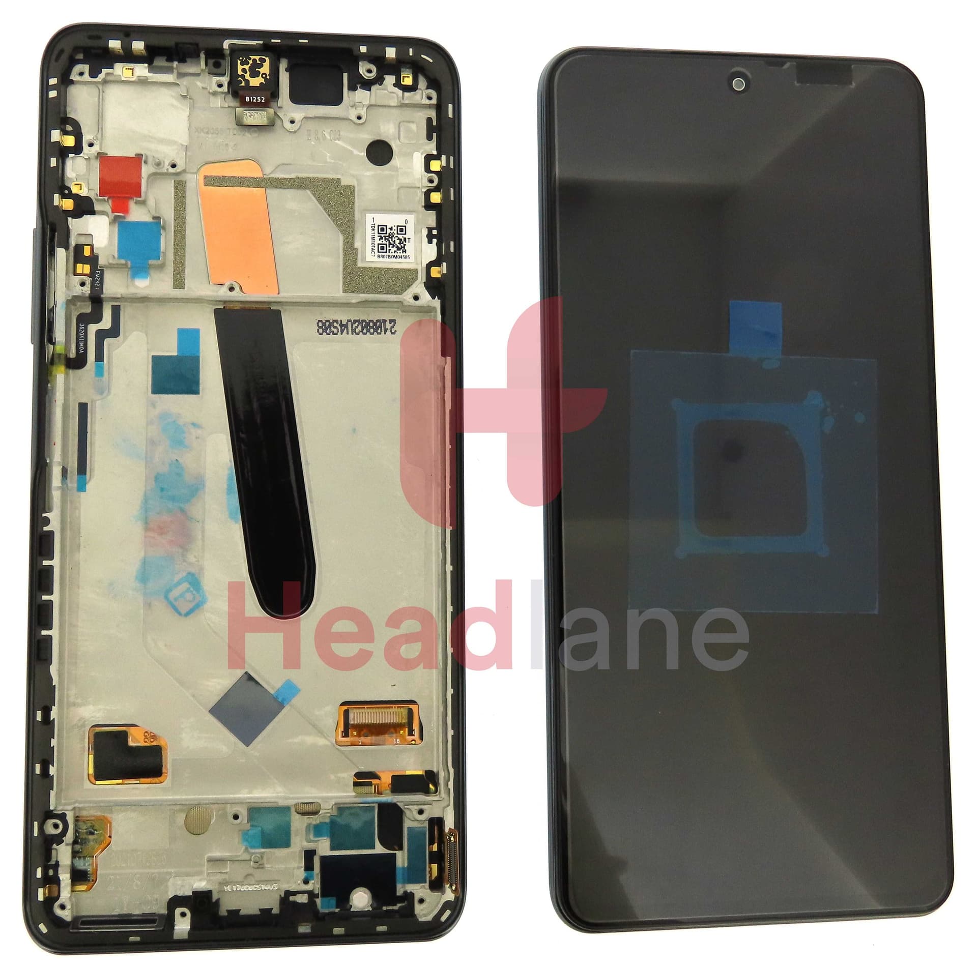 Xiaomi Mi 11i / Mi 11X / Mi 11X Pro/ Mi 11 Pro LCD Display / Screen + Touch - Black - 5600030K1100 - Xiaomi Replacement Part