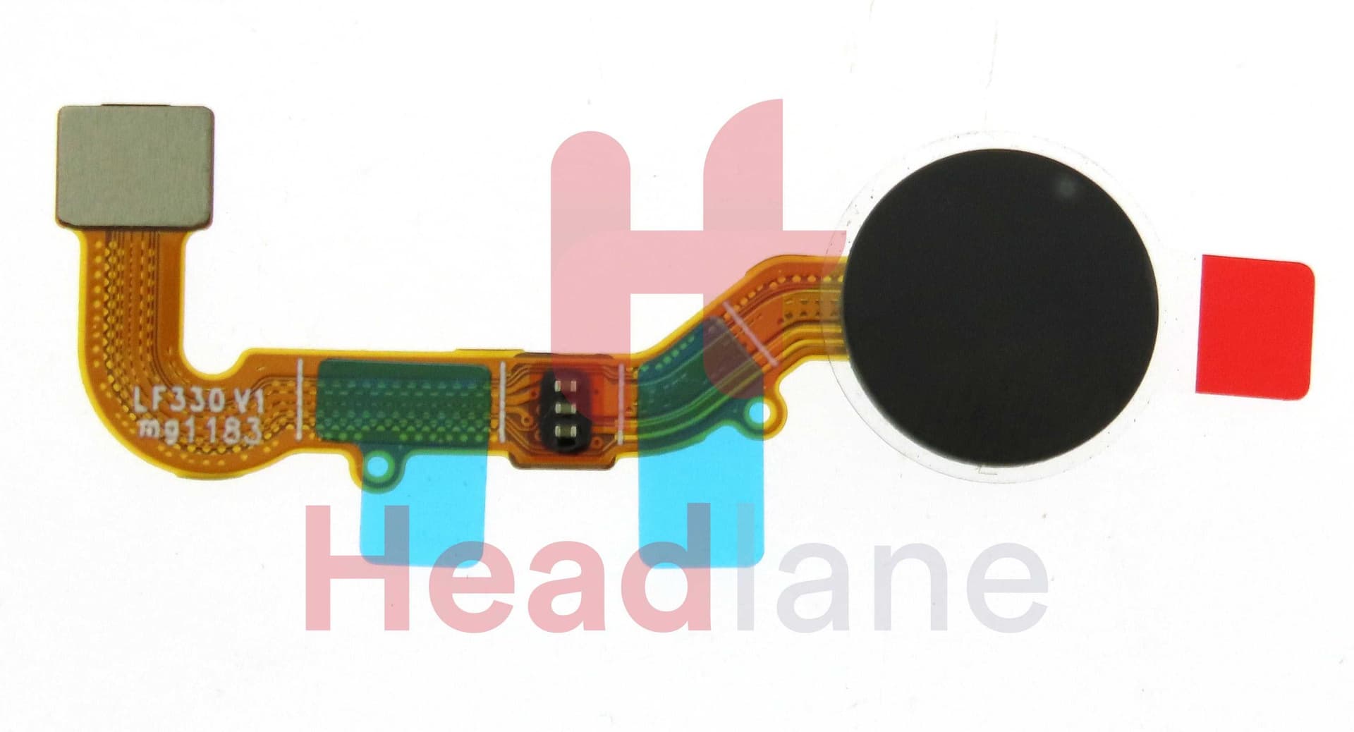 Xiaomi Redmi 9 Fingerprint Reader / Sensor - Black - 490200000X4J - Xiaomi Replacement Part