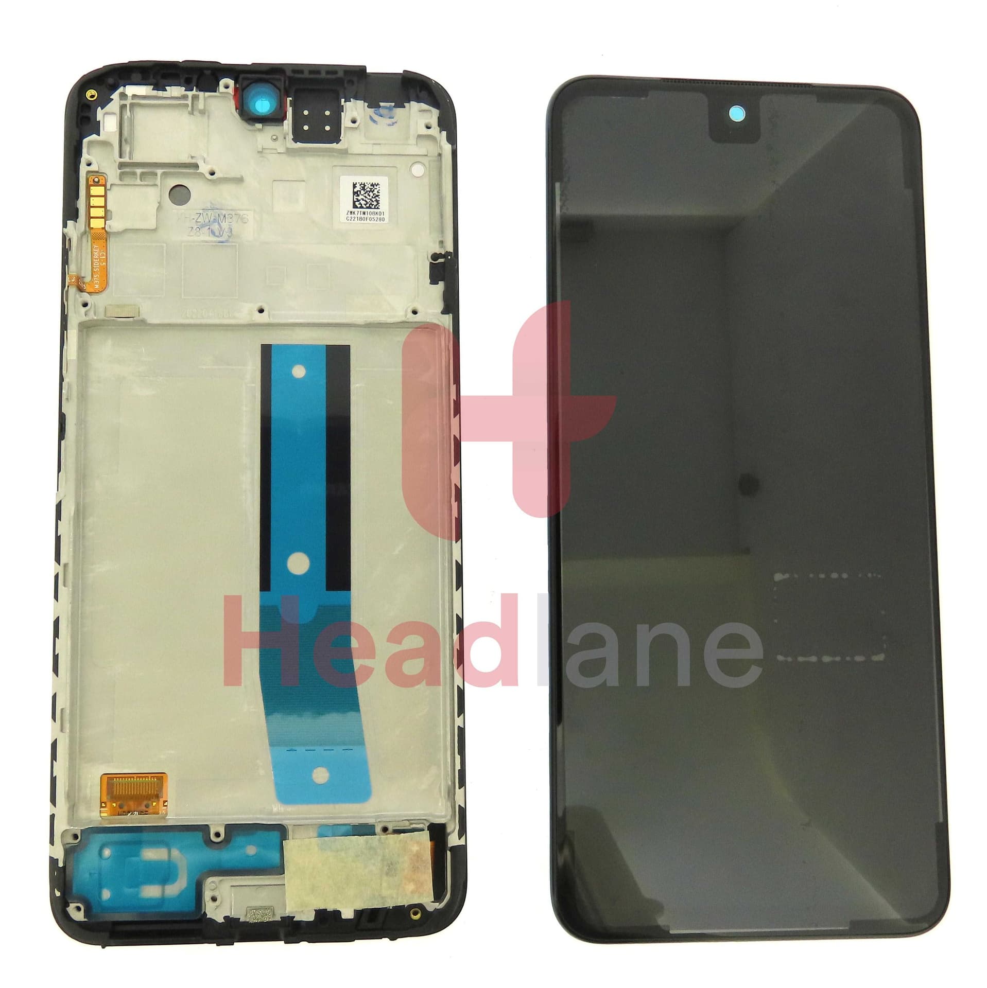 Xiaomi Redmi Note 11 LCD Display / Screen + Touch - Black - 5600010K7T00 - Xiaomi Replacement Part