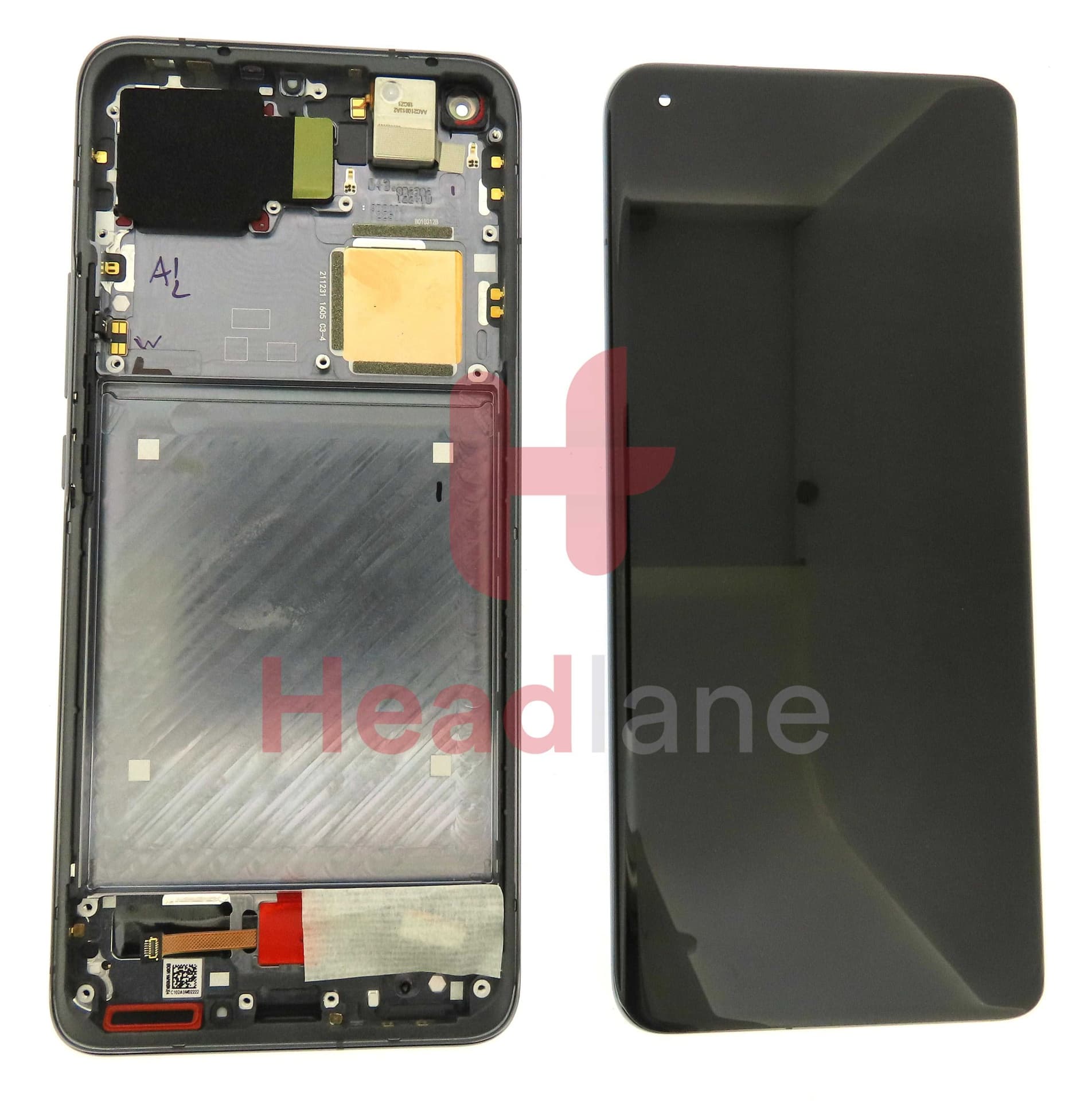 Xiaomi Mi 11 Ultra LCD Display / Screen + Touch - Black - 56000300K100 - Xiaomi Replacement Part