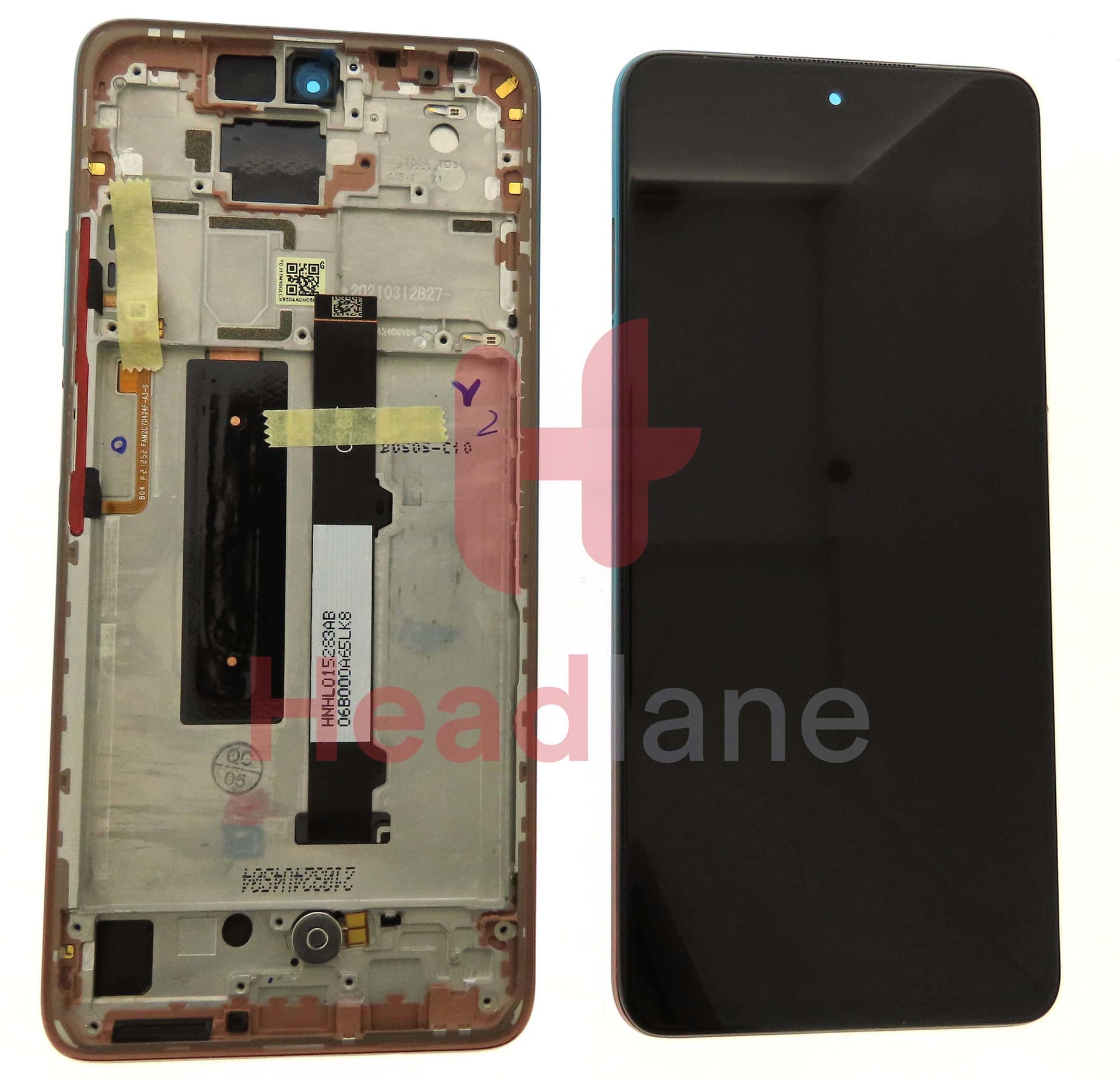 Xiaomi Mi 10T Lite 5G LCD Display / Screen + Touch - Rose Gold - 5600050J1700 - Xiaomi Replacement Part