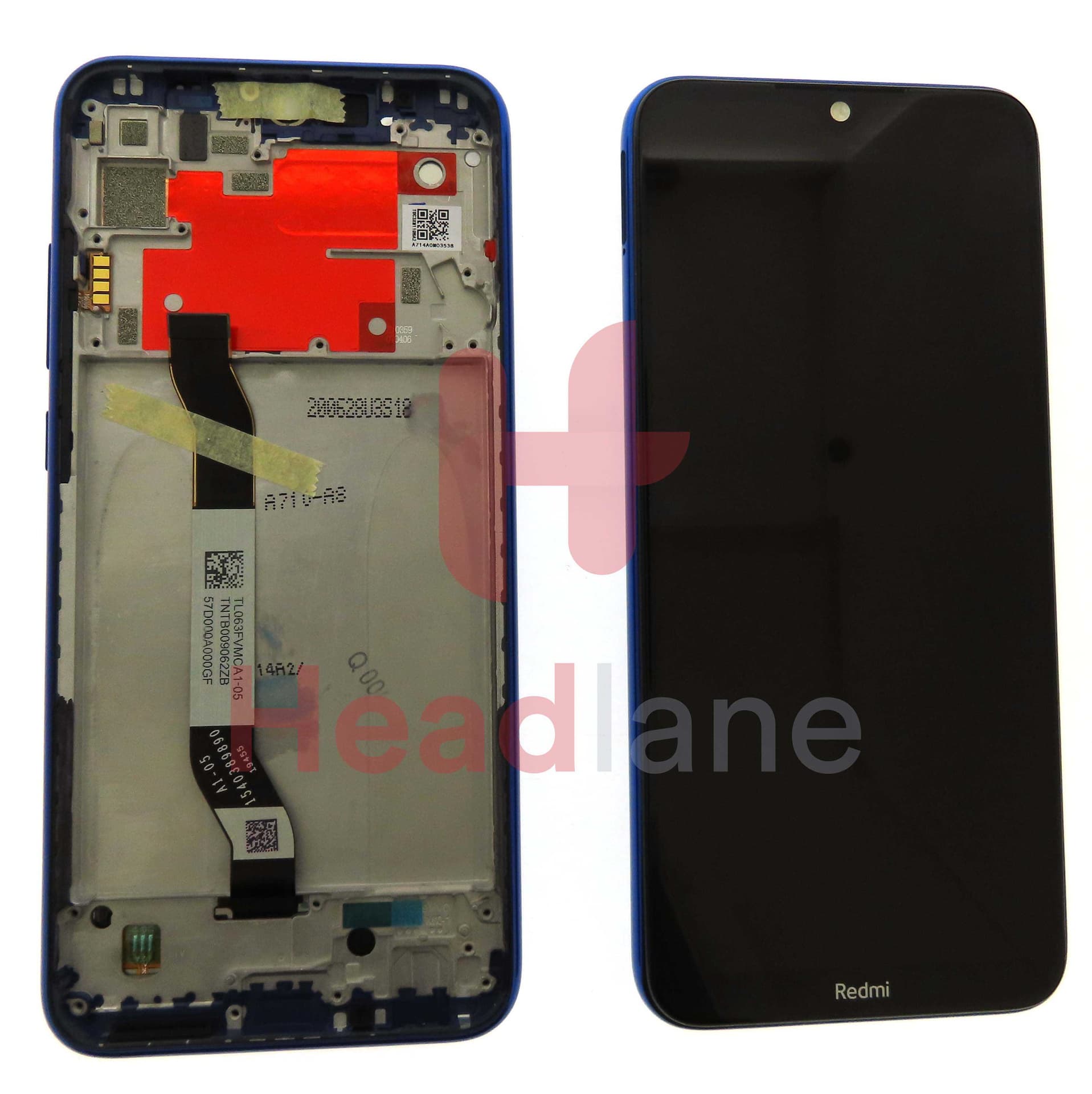 Xiaomi Redmi Note 8T LCD Display / Screen + Touch - Blue - 5600030C3X00 - Xiaomi Replacement Part