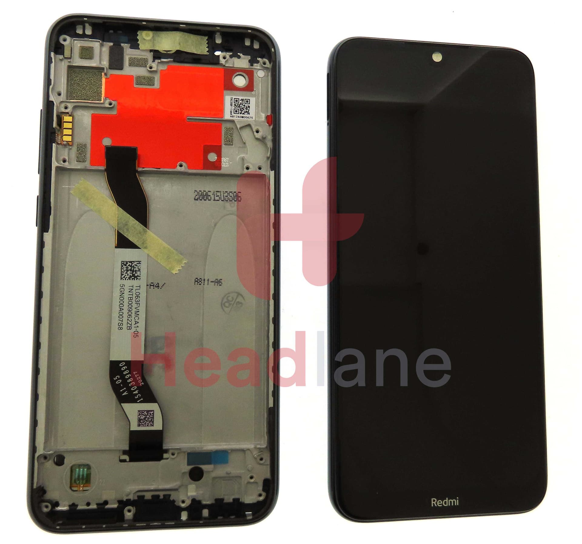 Xiaomi Redmi Note 8T LCD Display / Screen + Touch - Black - 5600040C3X00 - Xiaomi Replacement Part