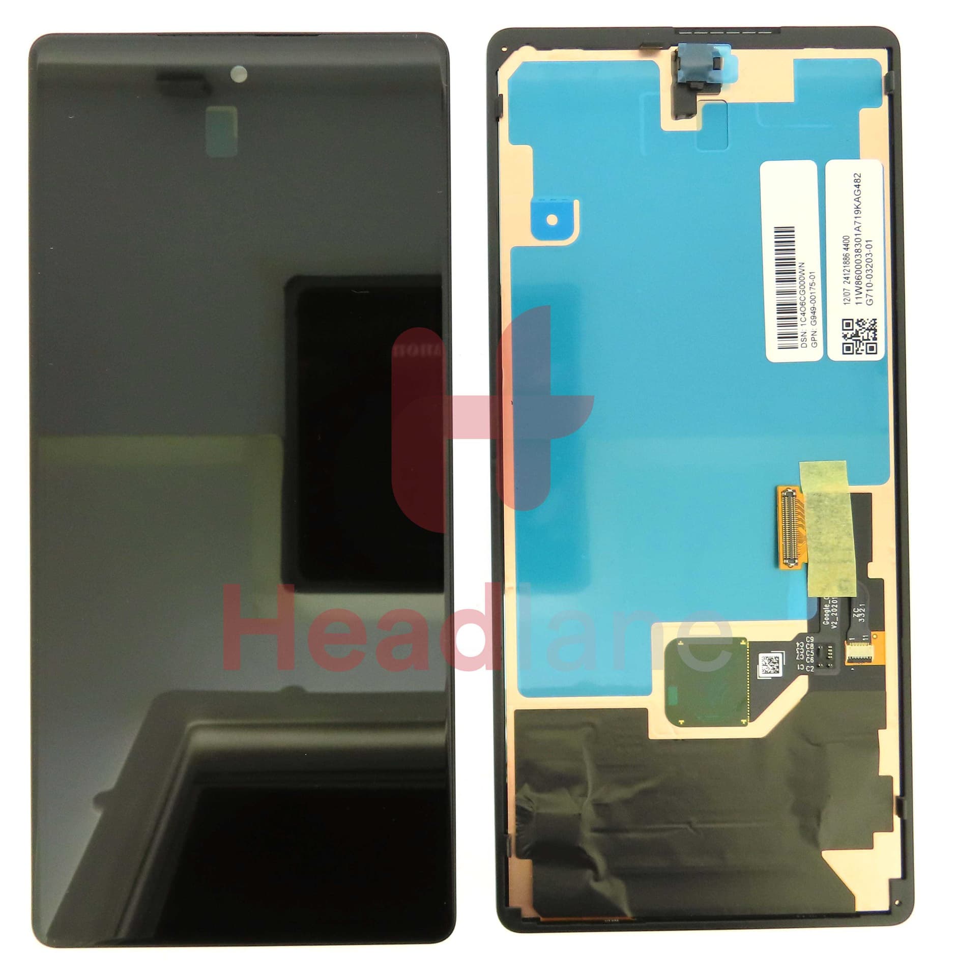 Google Pixel 6 LCD Display / Screen + Touch - G949-00175-01 - Google Replacement Part