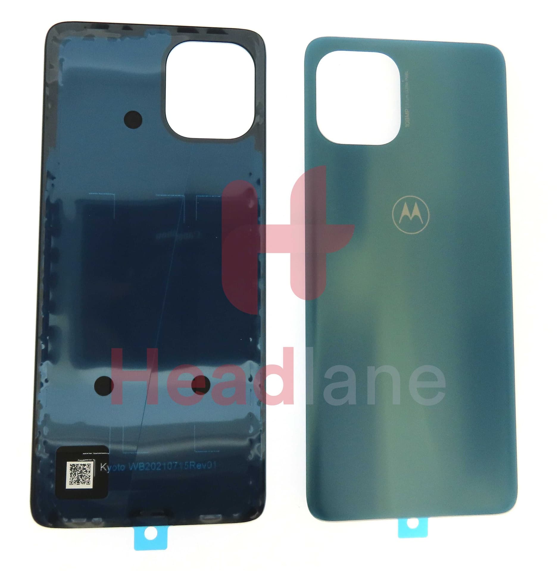 Motorola XT2139 Edge 20 Lite Back / Battery Cover - Blue - S948D06586 - Lenovo / Motorola Replacement Part