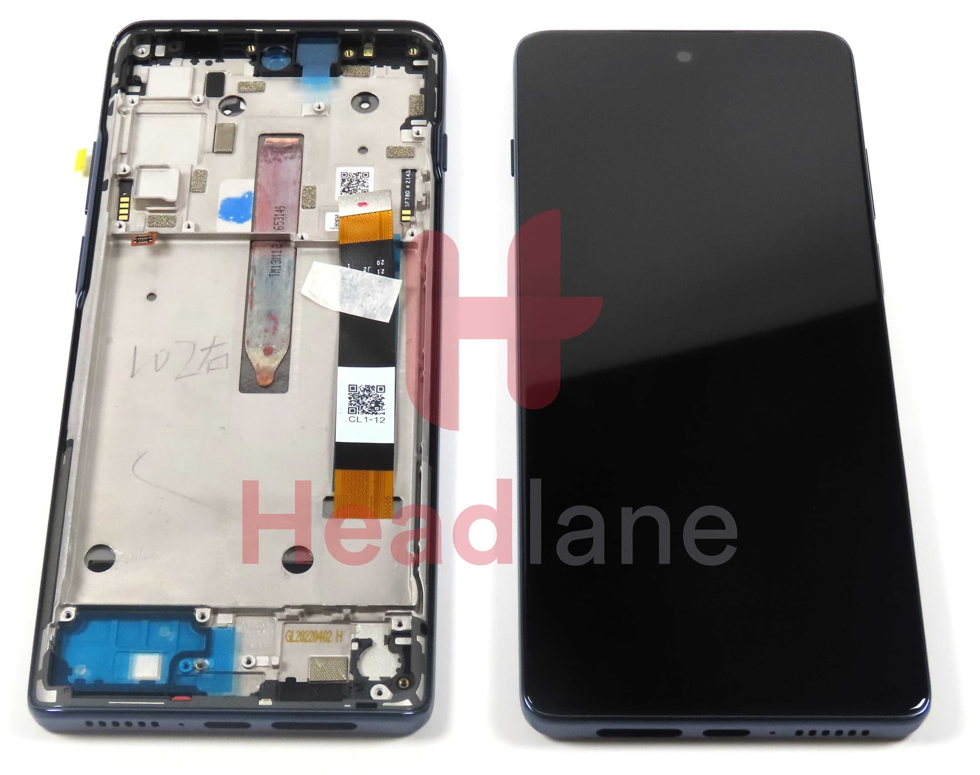 Motorola XT2175 Moto G200 5G LCD Display / Screen + Touch - Blue - 5D68C20078 - Lenovo / Motorola Replacement Part