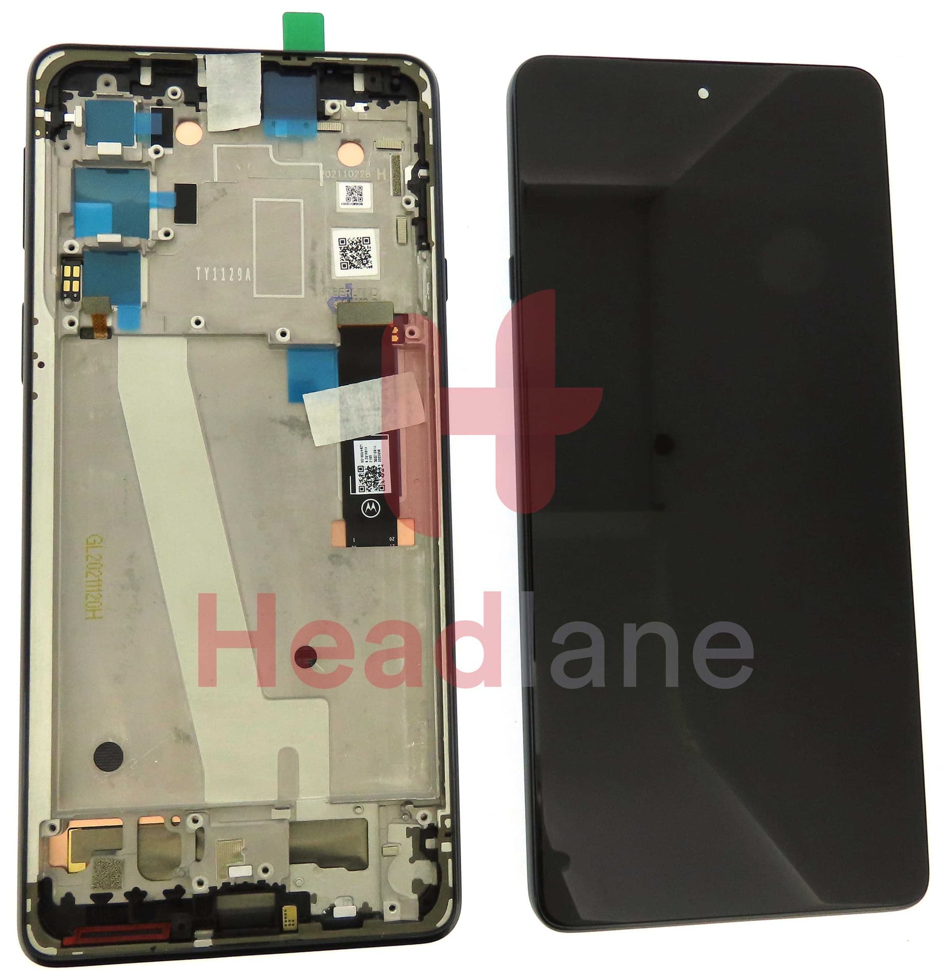 Motorola XT2143 Edge 20 LCD Display / Screen + Touch - Grey - 5D68C19192 - Lenovo / Motorola Replacement Part