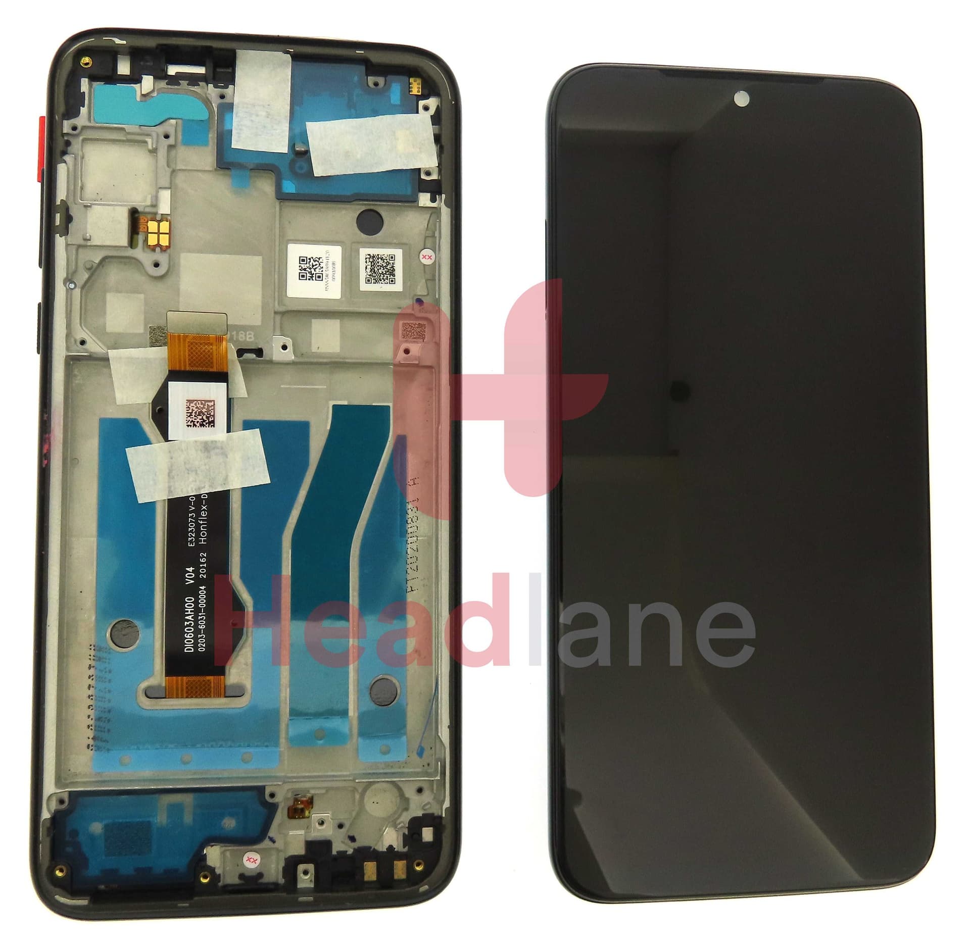 Motorola XT2019 Moto G8 Plus LCD Display / Screen + Touch - Black - 5D68C15528 - Lenovo / Motorola Replacement Part