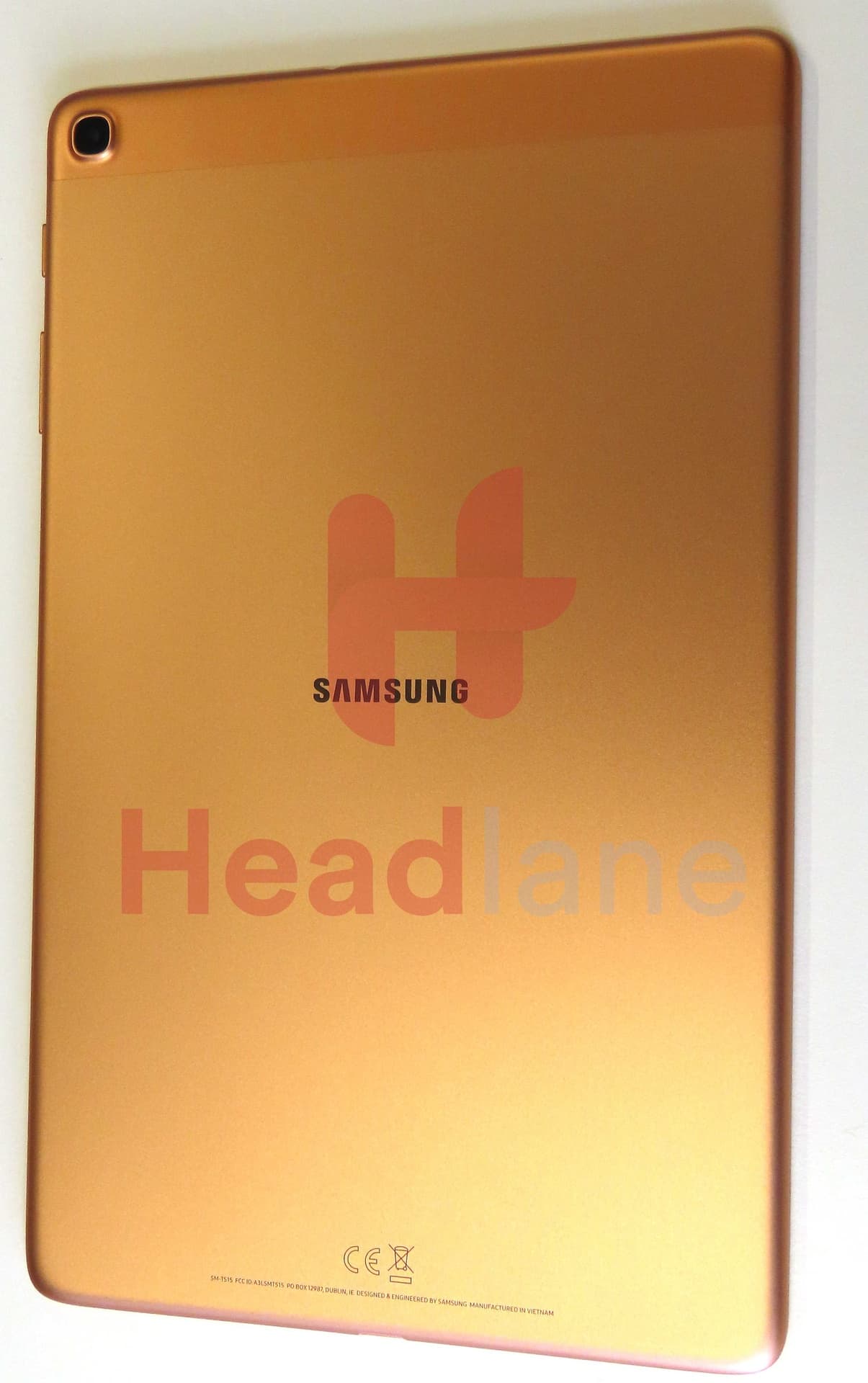 Samsung SM-T515 Galaxy Tab A 10.1" LTE Back / Battery Cover - Gold - GH82-19338C - Samsung Replacement Part