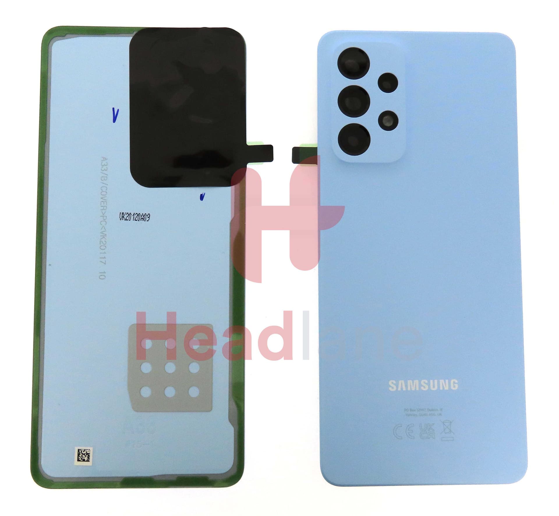 Samsung SM-A336 Galaxy A33 5G Back / Battery Cover - Blue - GH82-28042C - Samsung Replacement Part
