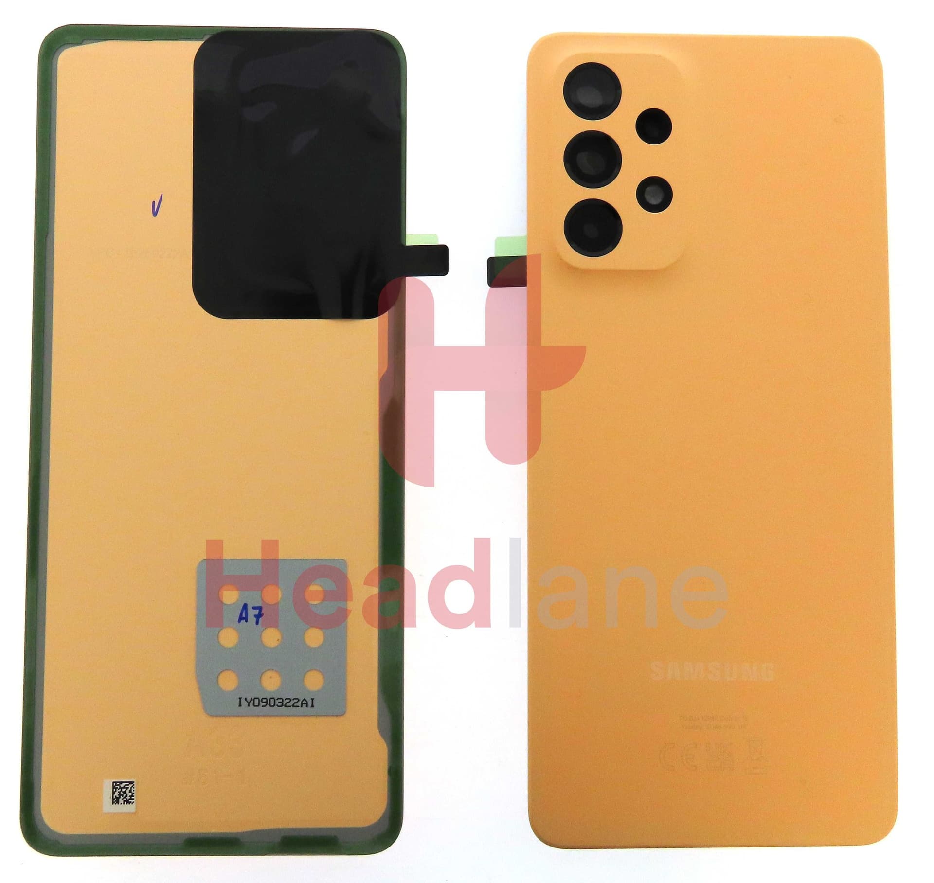 Samsung SM-A336 Galaxy A33 5G Back / Battery Cover - Peach - GH82-28042D - Samsung Replacement Part