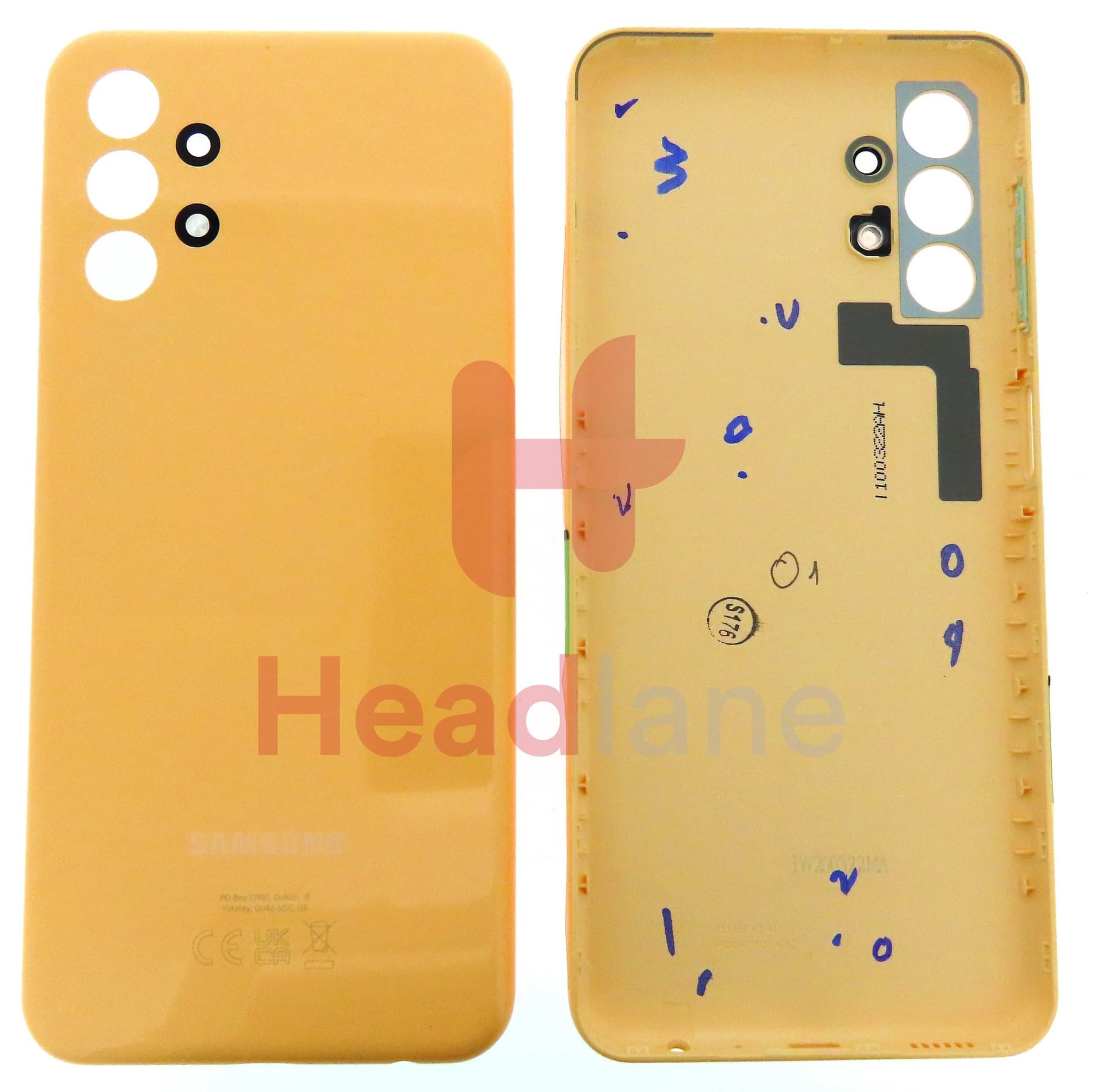 Samsung SM-A135 Galaxy A13 Back / Battery Cover - Peach - GH82-28387C - Samsung Replacement Part
