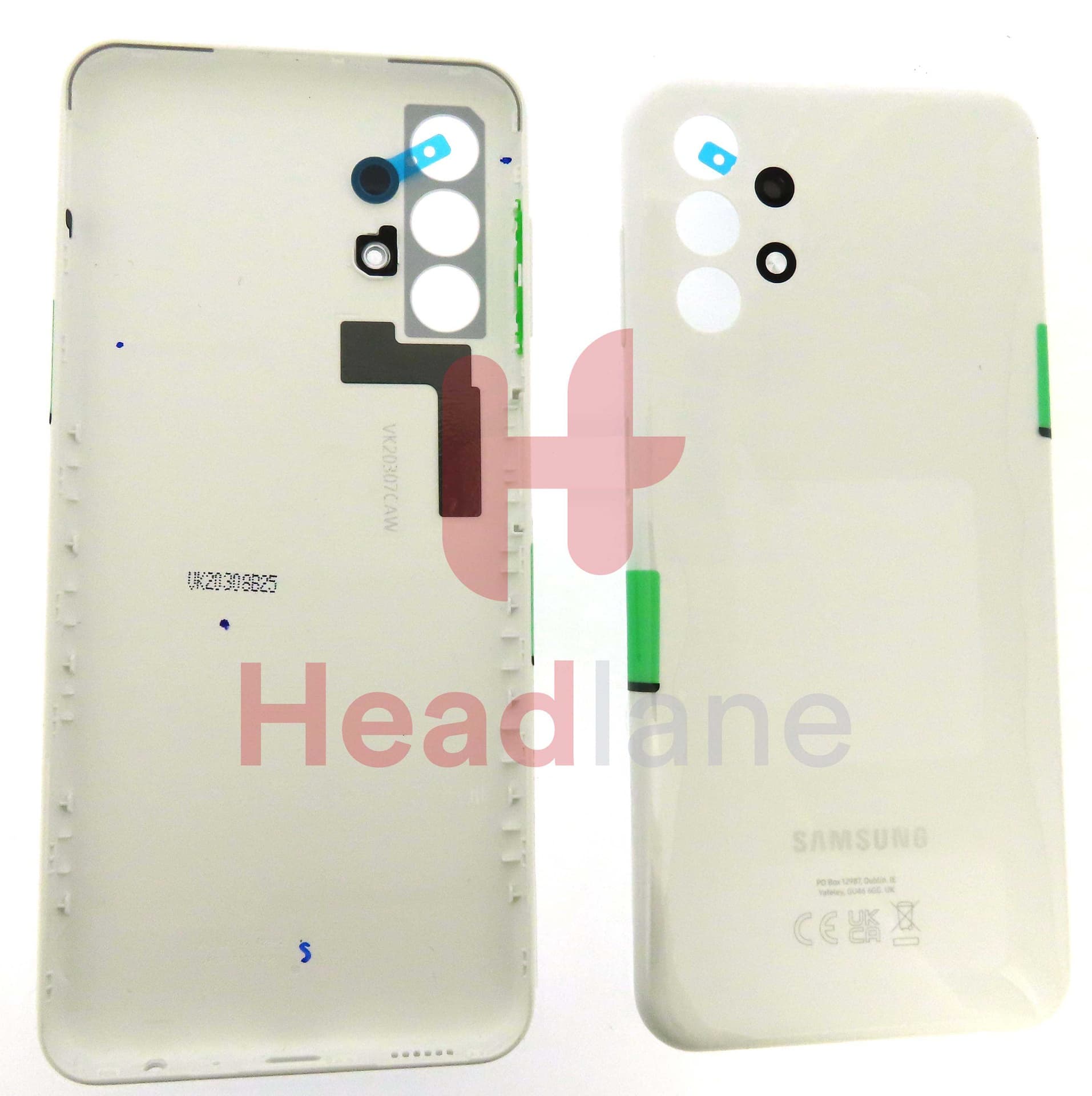 Samsung SM-A135 Galaxy A13 Back / Battery Cover - White - GH82-28387D - Samsung Replacement Part