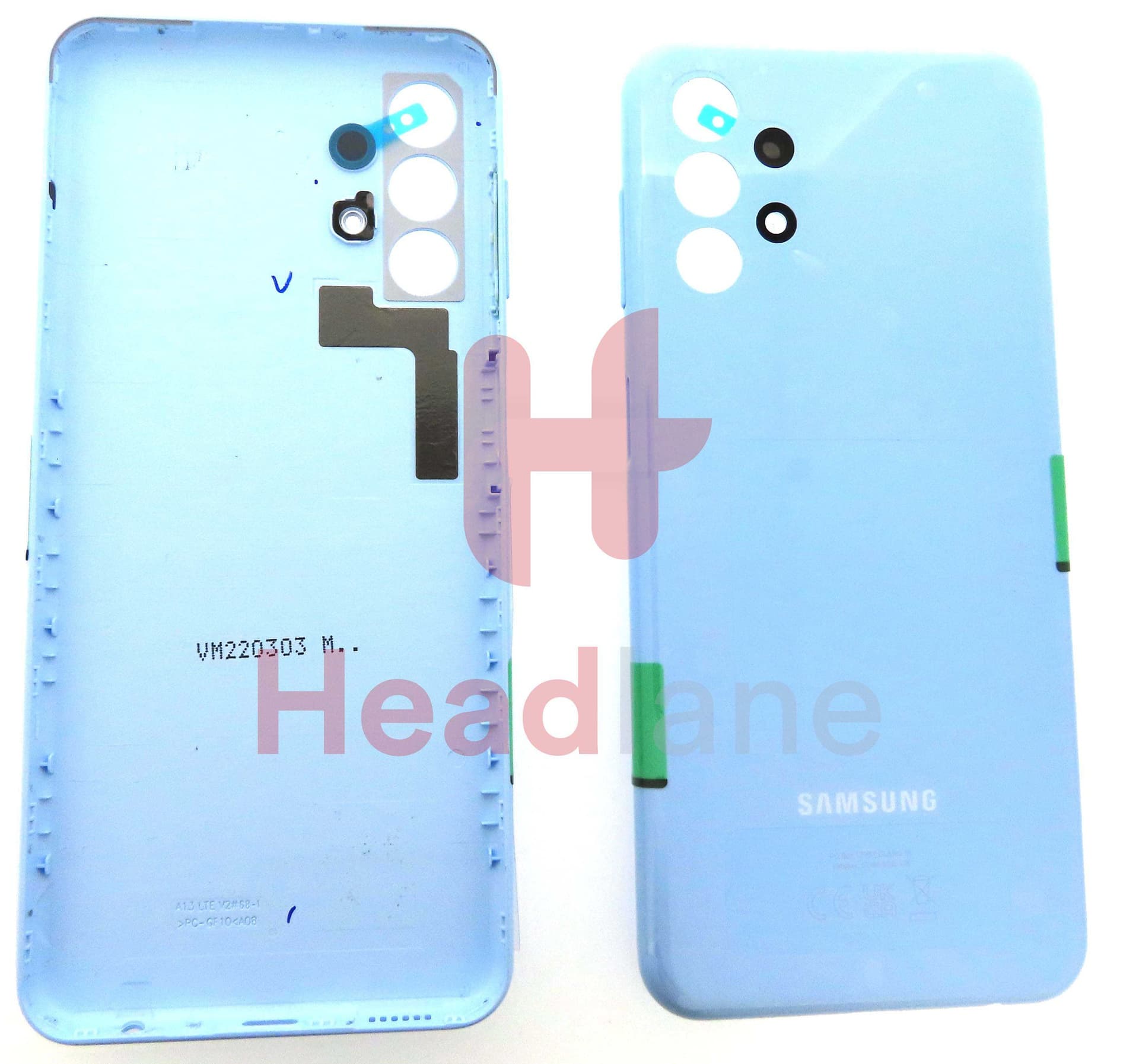 Samsung SM-A135 Galaxy A13 Back / Battery Cover - Blue - GH82-28387B - Samsung Replacement Part