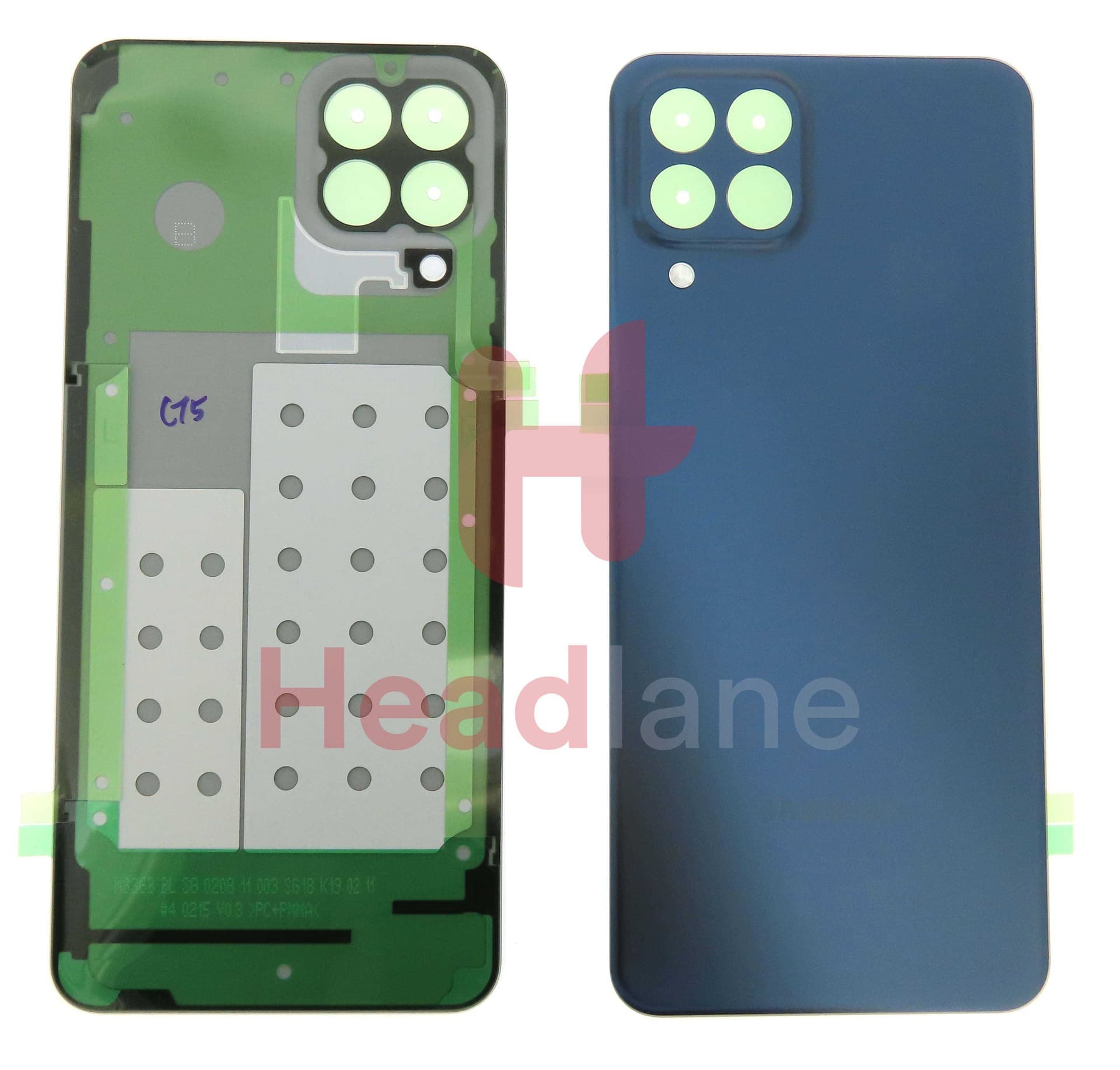 Samsung SM-M336 Galaxy M33 5G Back / Battery Cover - Blue - GH82-28444A - Samsung Replacement Part