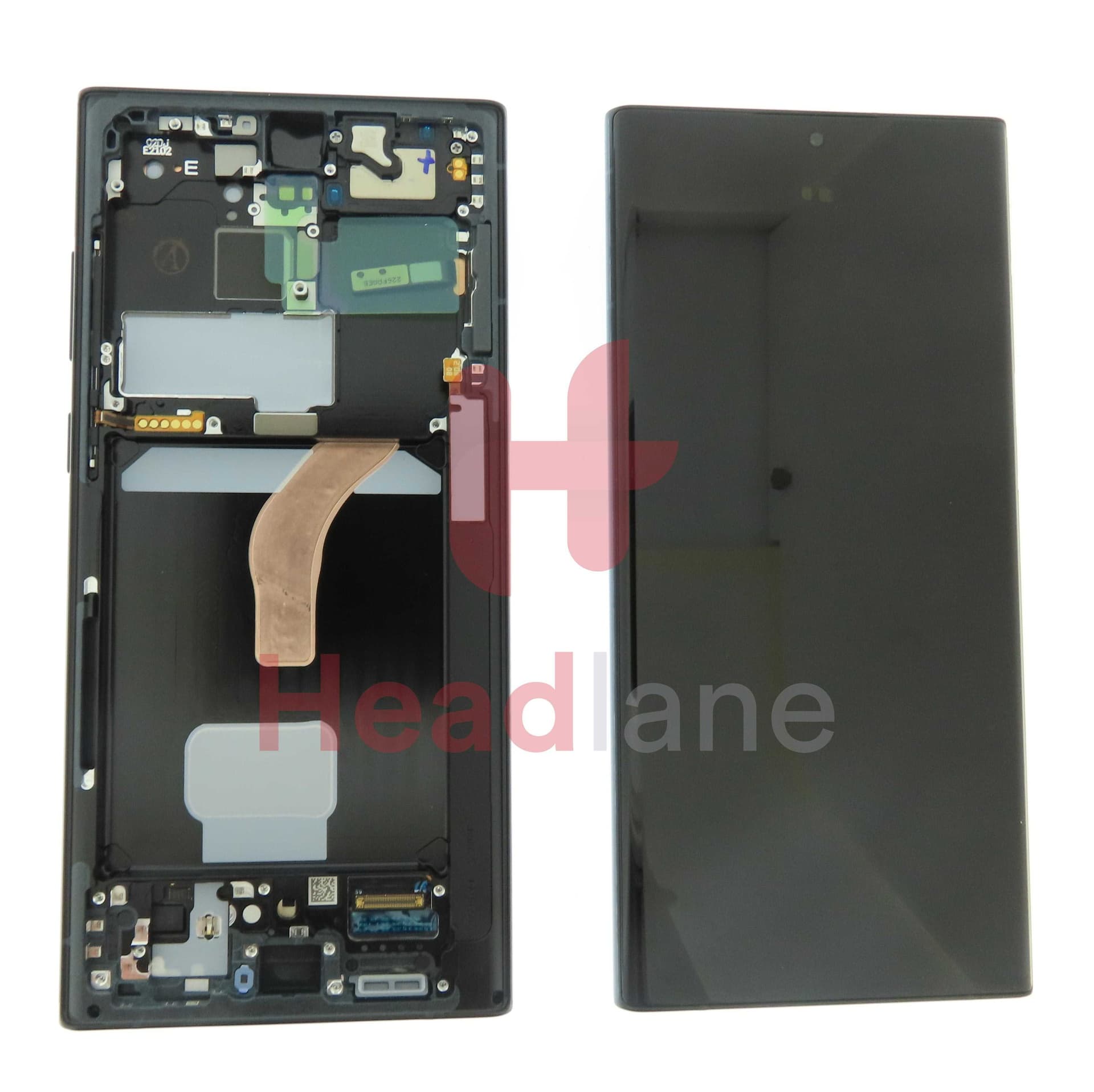 Samsung SM-S908 Galaxy S22 Ultra LCD Display / Screen + Touch - Graphite / Sky Blue / Red - GH82-27489E